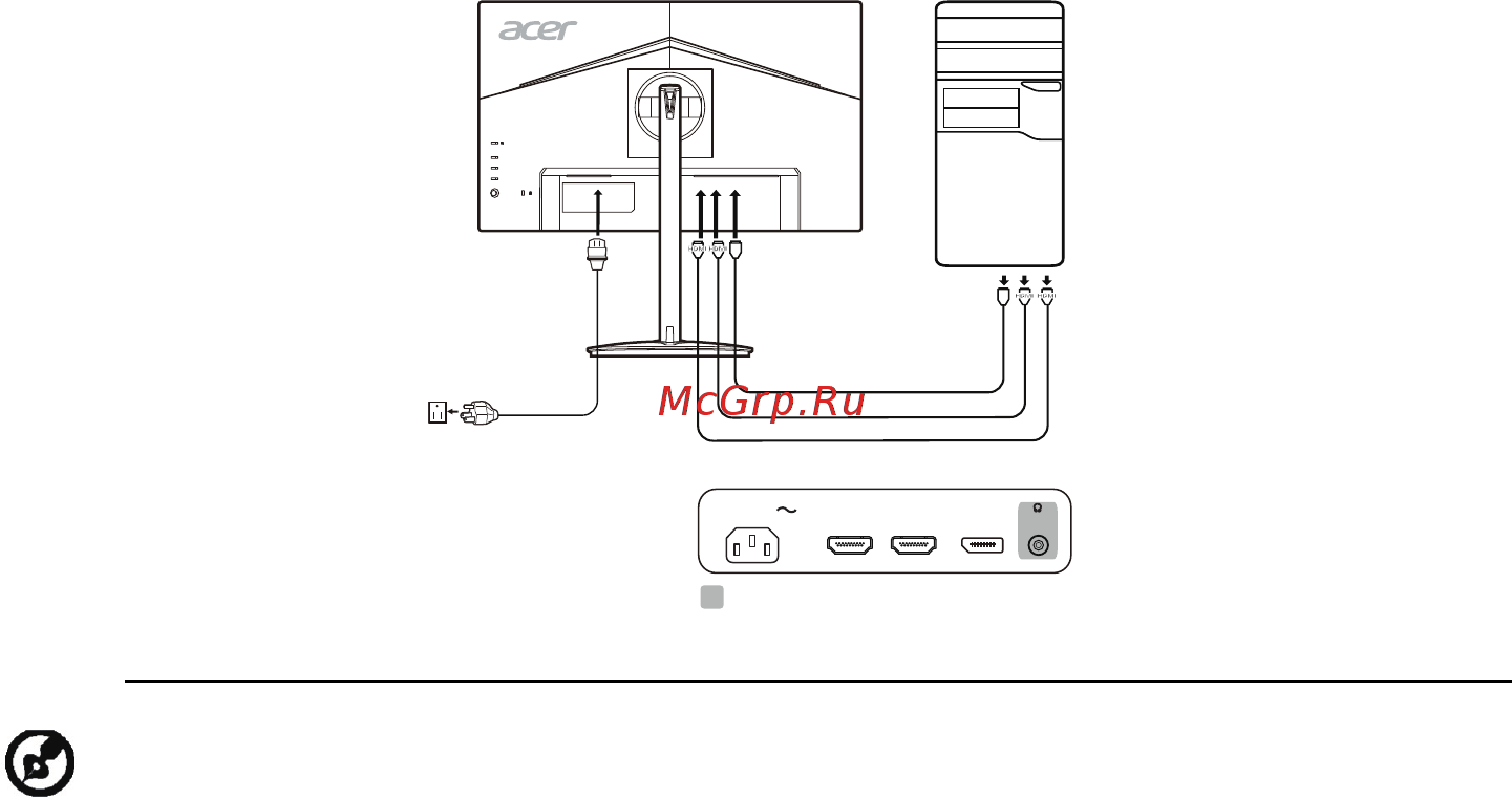 Acer Gaming Nitro XV242YPbmiiprx [19/34] Установка