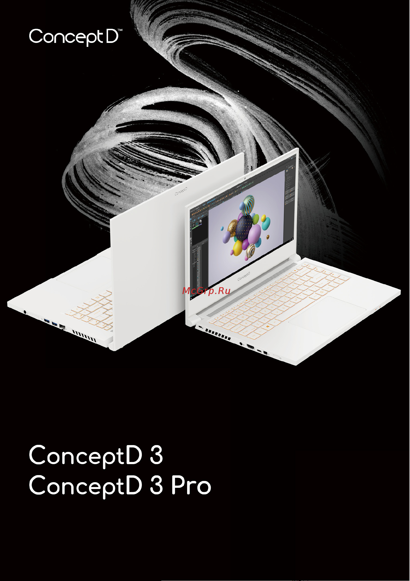 Acer ConceptD 3 CN314-72G-77XW (NX.C5UER.003) Инструкция по эксплуатации онлайн
