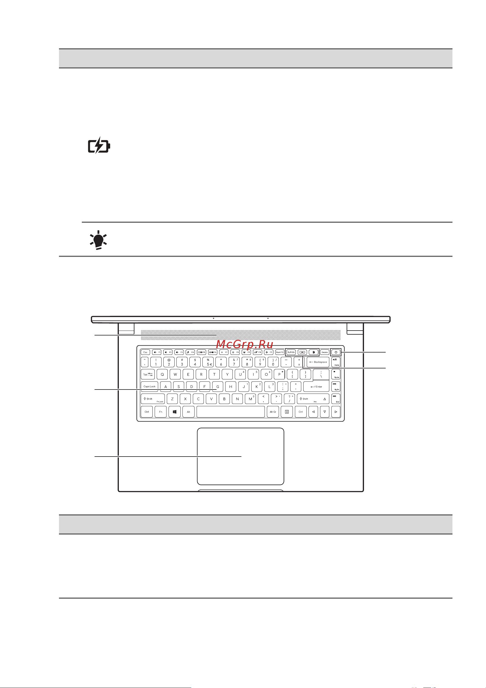 Acer ConceptD 3 CN314-72G-77XW (NX.C5UER.003) [15/114] Вид клавиатуры