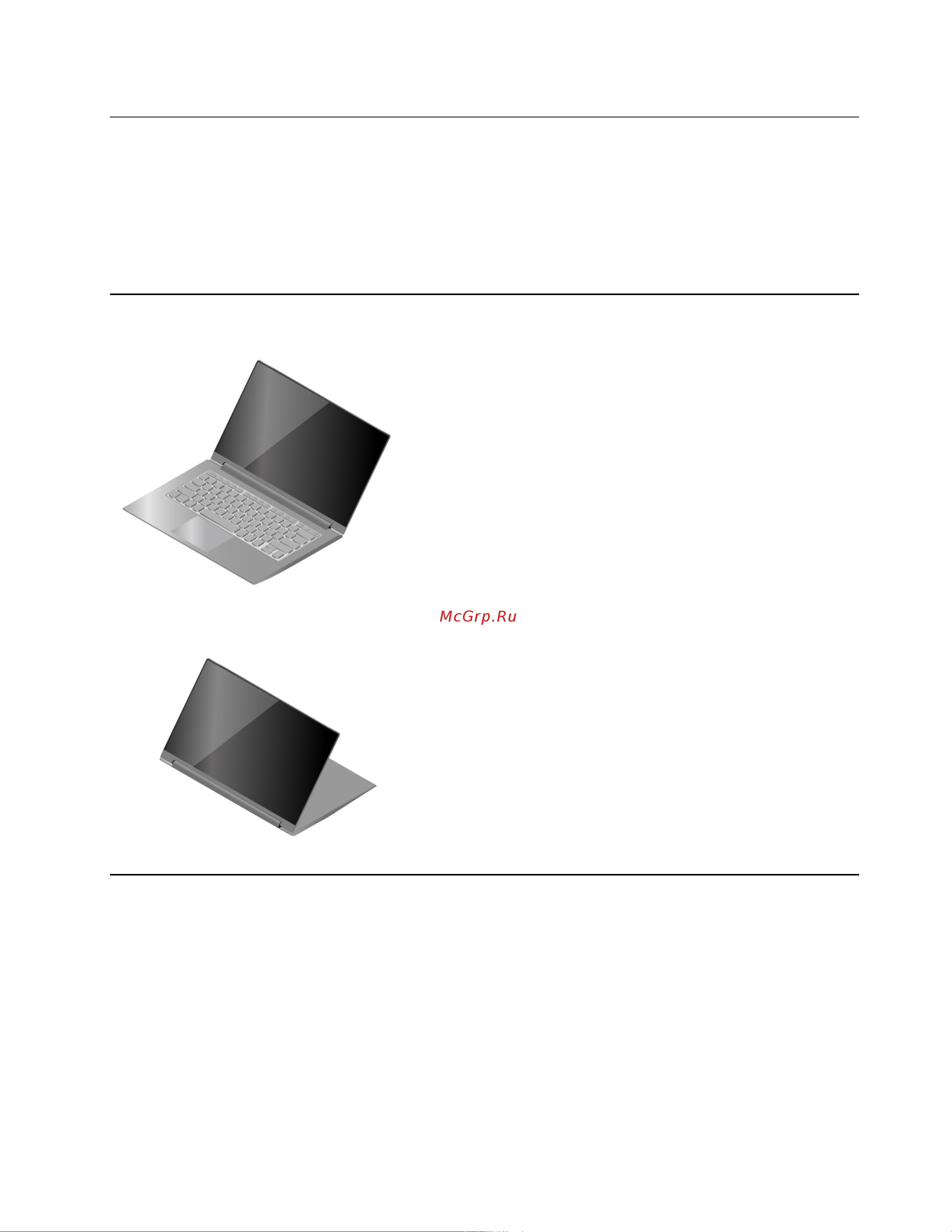 Lenovo IdeaPad Flex 3 11ADA05 (82G40031RU) [17/68] Примечание для ideapad flex 3 11ada05 при использовании системы в режиме планшета с подключенным внешним устройством верхняя часть корпуса со стороны клавиатуры компьютера может сильно нагреться не допускайте контакта верхней части корпуса с руками коленями и другими частями тела более одной минуты