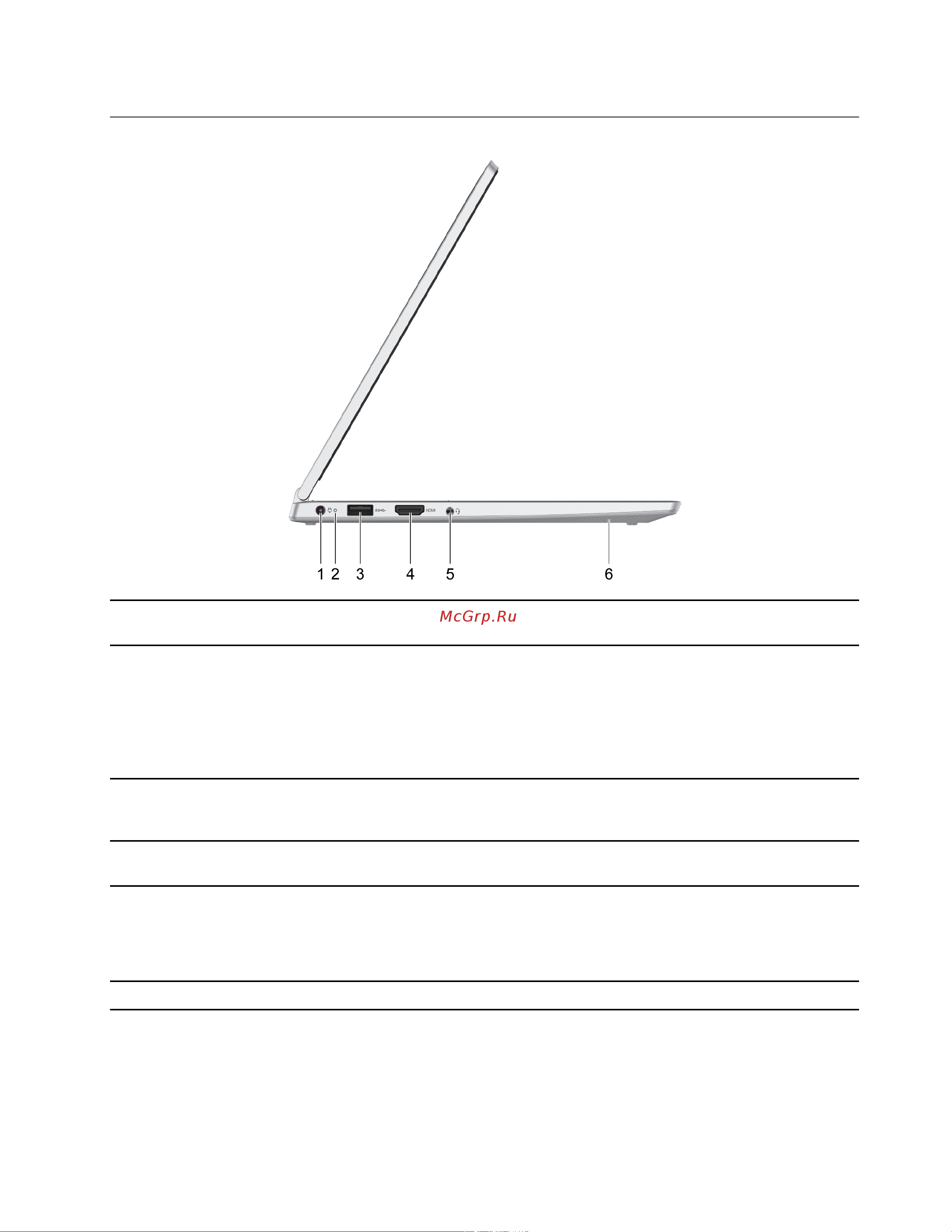 Lenovo Flex 3 11ADA05 (82G4002KRU) [9/68] Вид слева