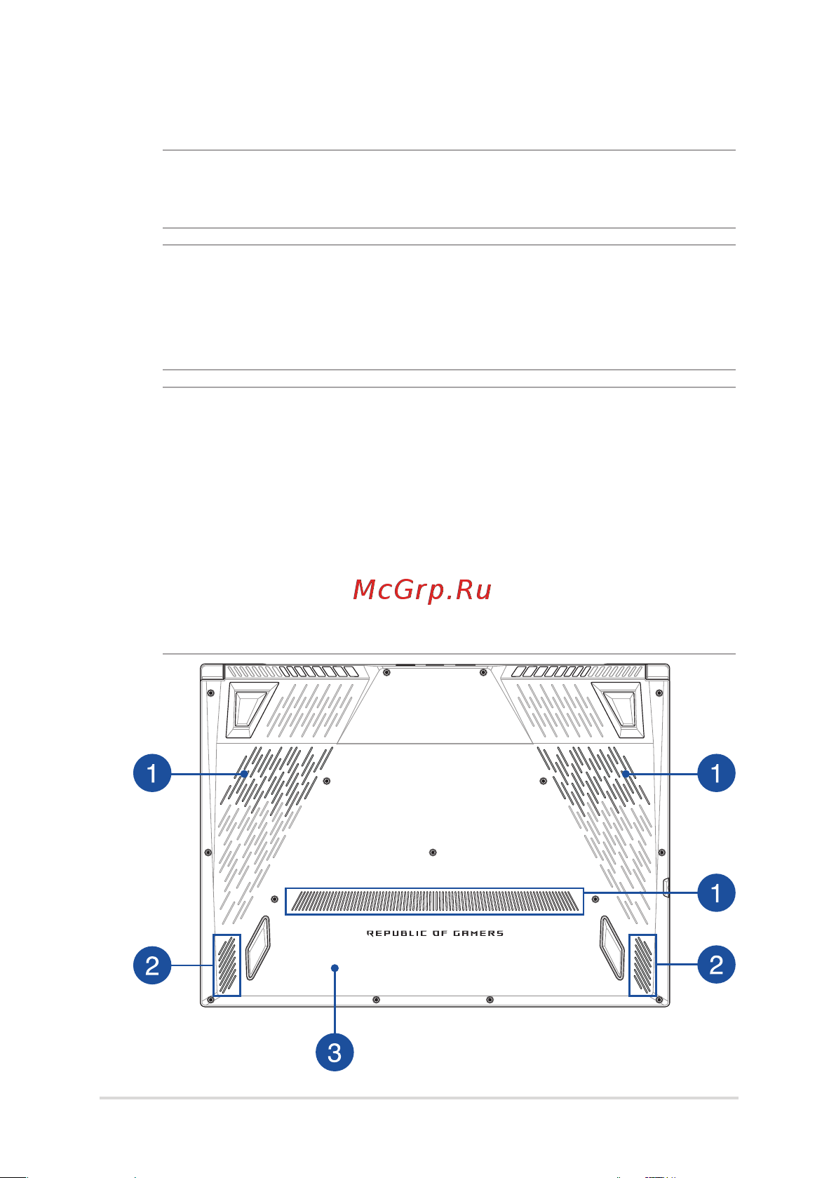 Asus ROG Zephyrus Duo 15 SE GX551QS-HF119T [21/100] Нижняя панель