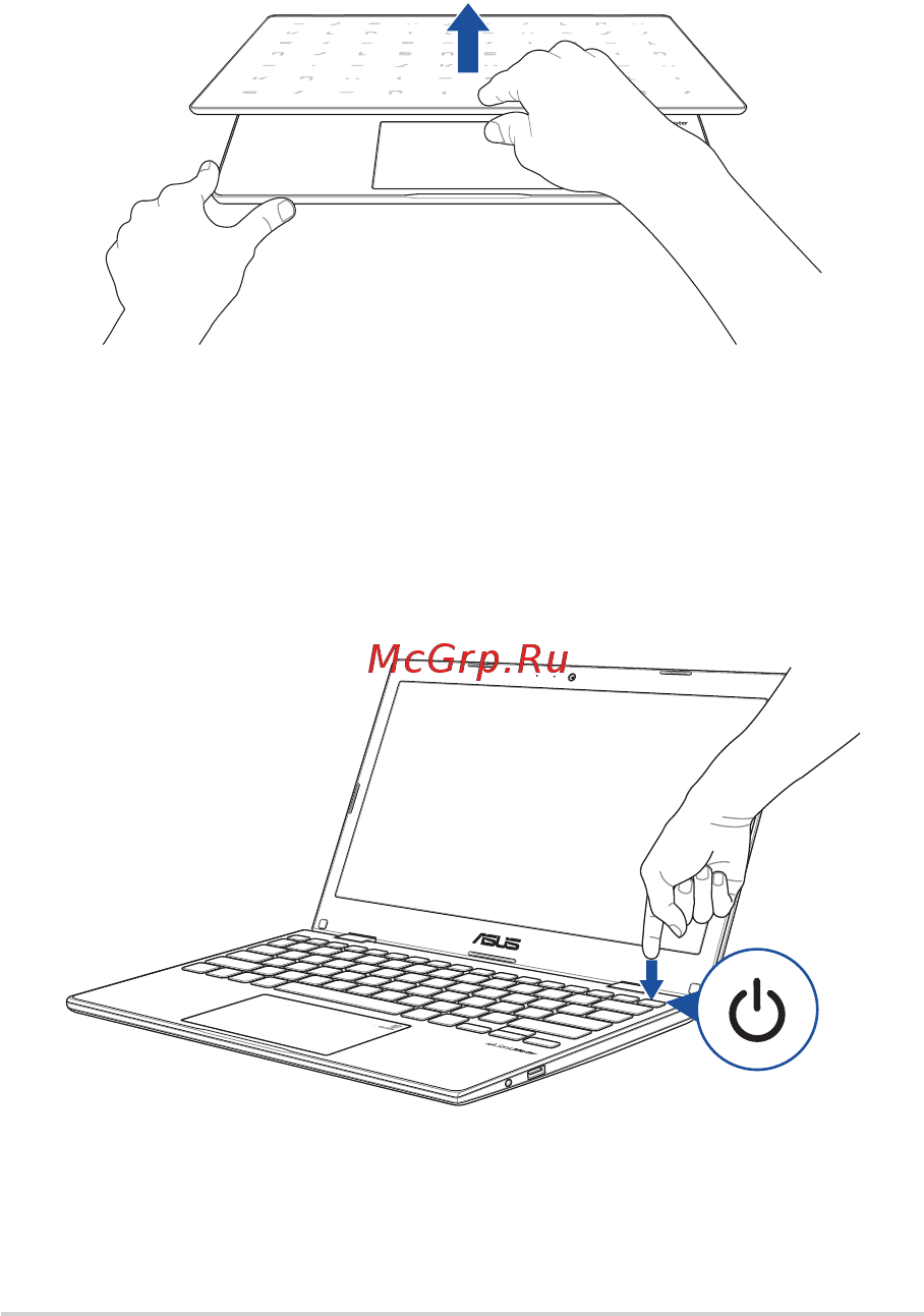 Asus R429MA-EK471T [30/94] Откройте крышку