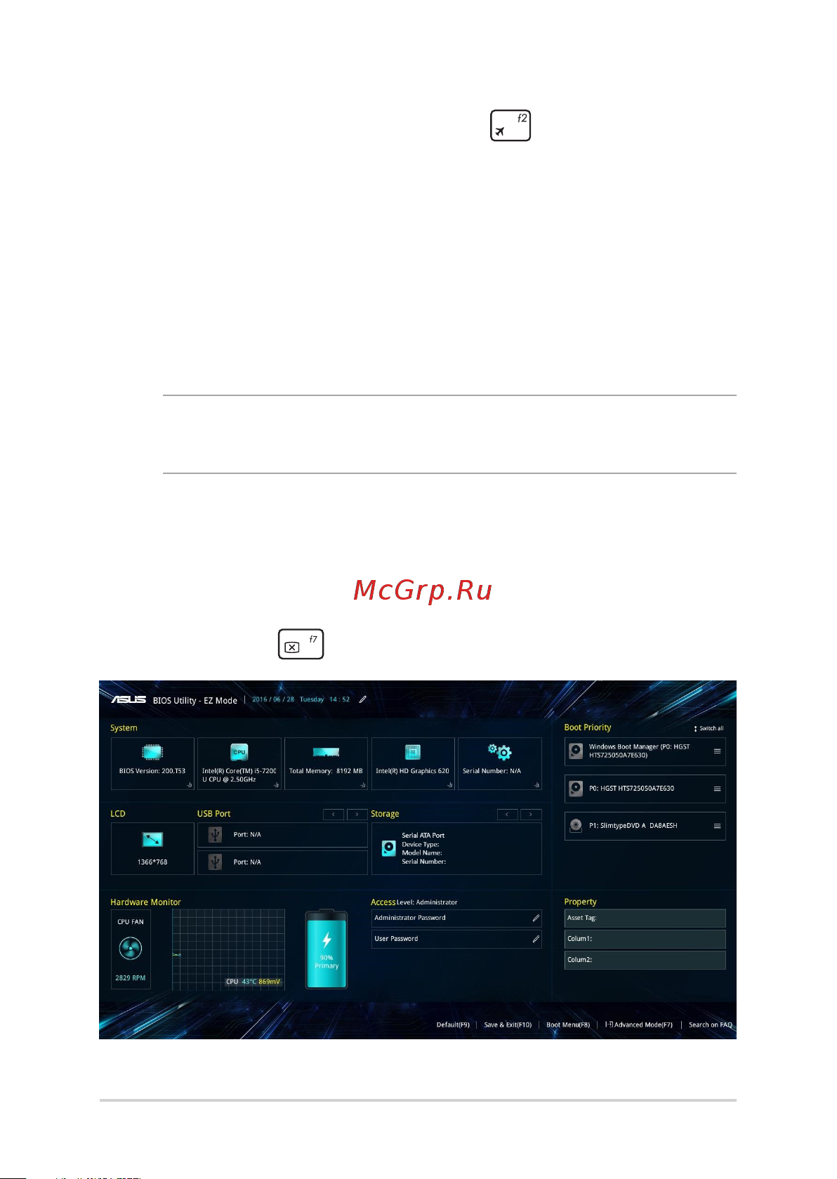 Asus PRO P1440FA-FA2583R [61/104] Ez mode