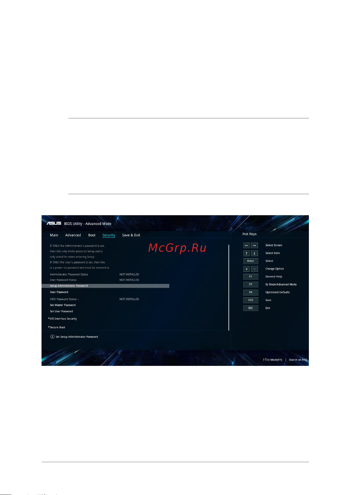Asus PRO P5440FA-BM1136T [63/104] Security