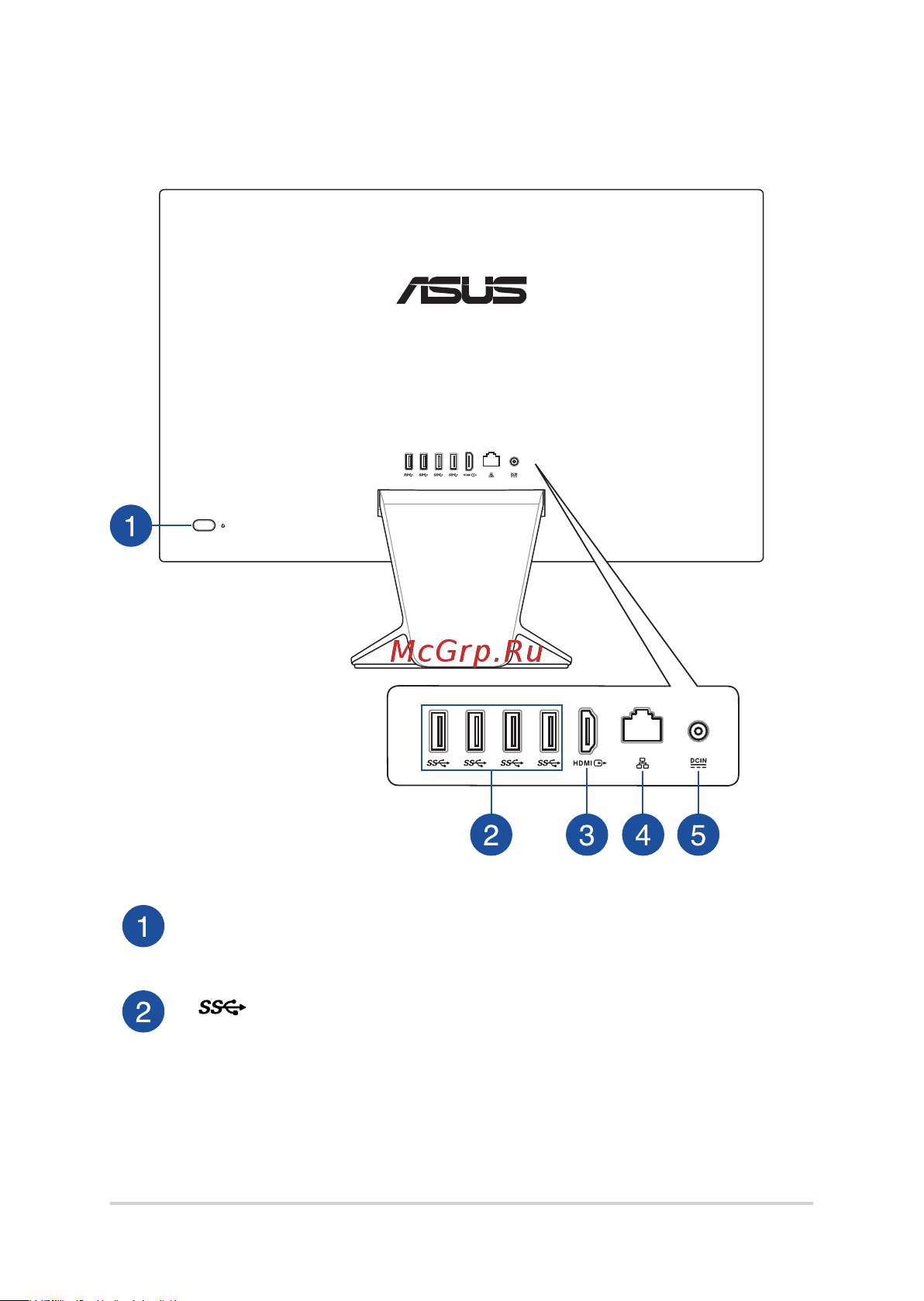 Asus V222FAK-BA060D [16/58] Вид сзади