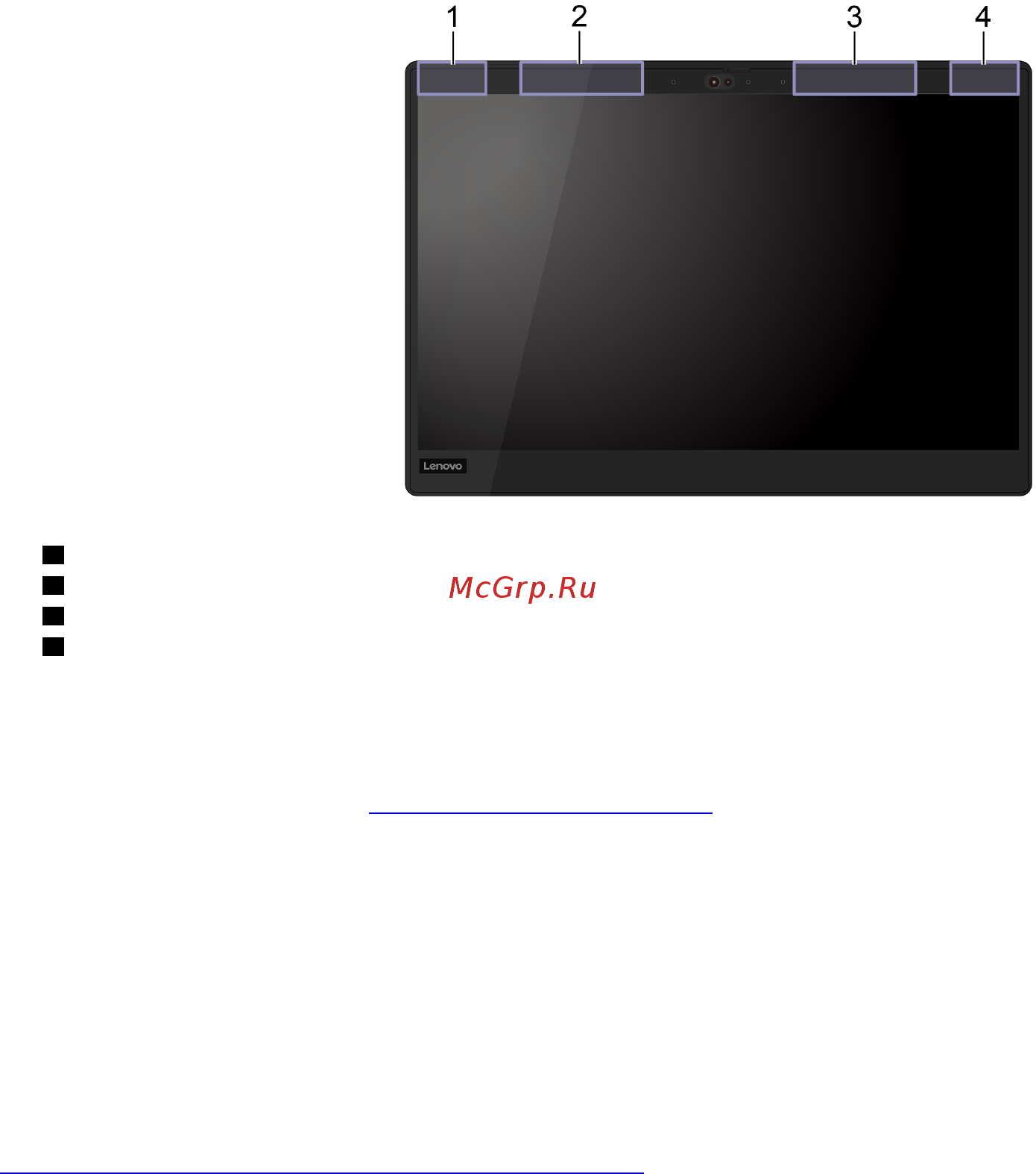 Lenovo ThinkPad X13 Gen 1 (20T2002MRT) [110/126] Поиск нормативных уведомлений для устройств беспроводной связи