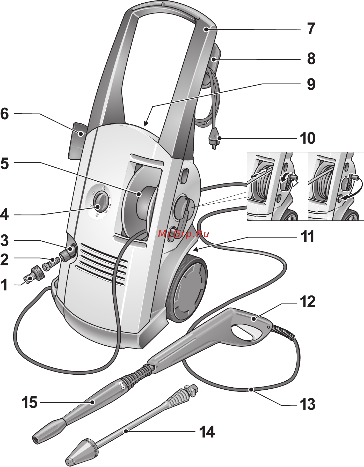Karcher K4.85M plus Инструкция по эксплуатации онлайн [2/198] 570045