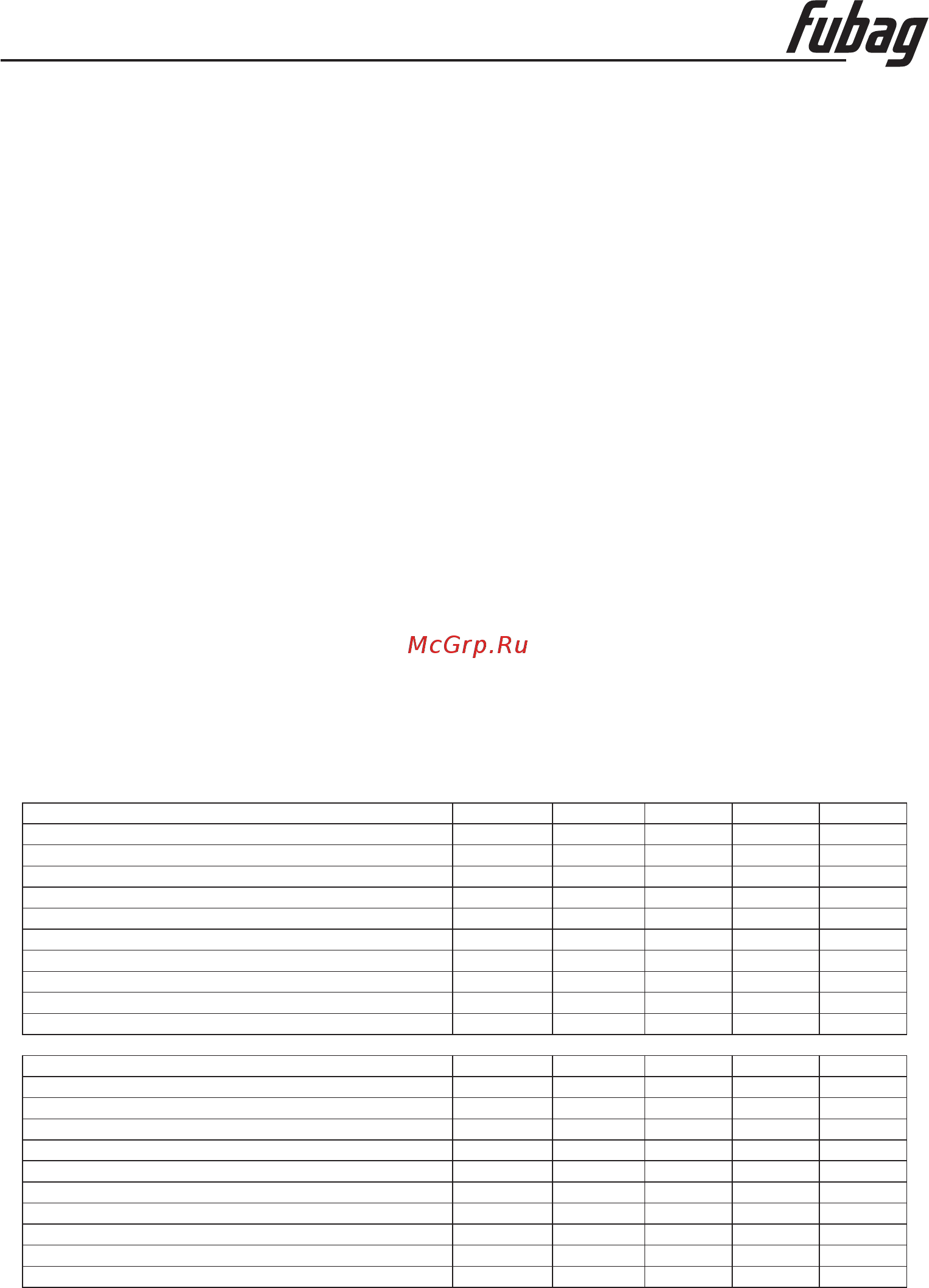 Fubag IW1600 3/4\'\' (100198) [3/10] S technical pecifications