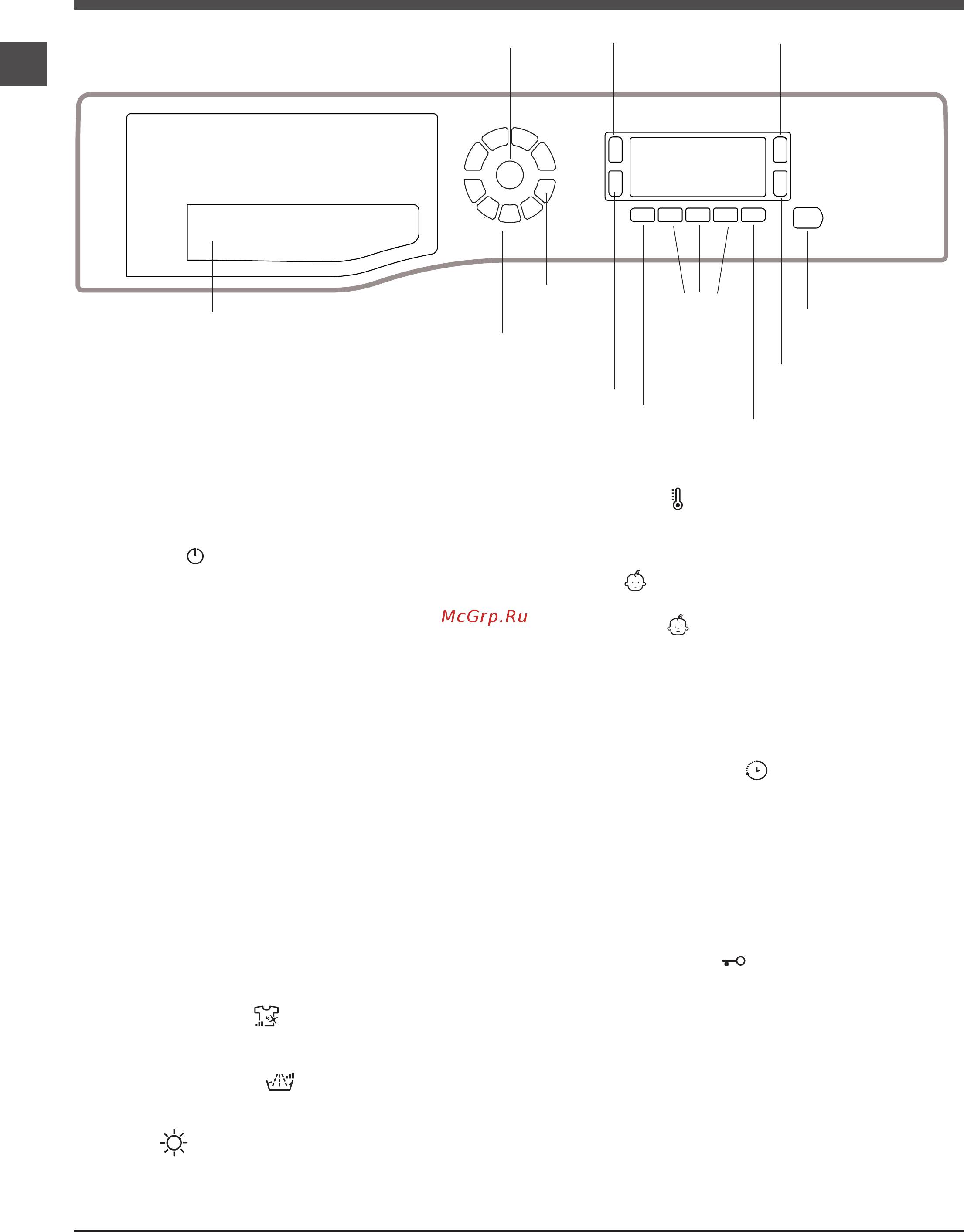 Hotpoint-Ariston FDD 9640 B EU [18/84] A mosógép leírása