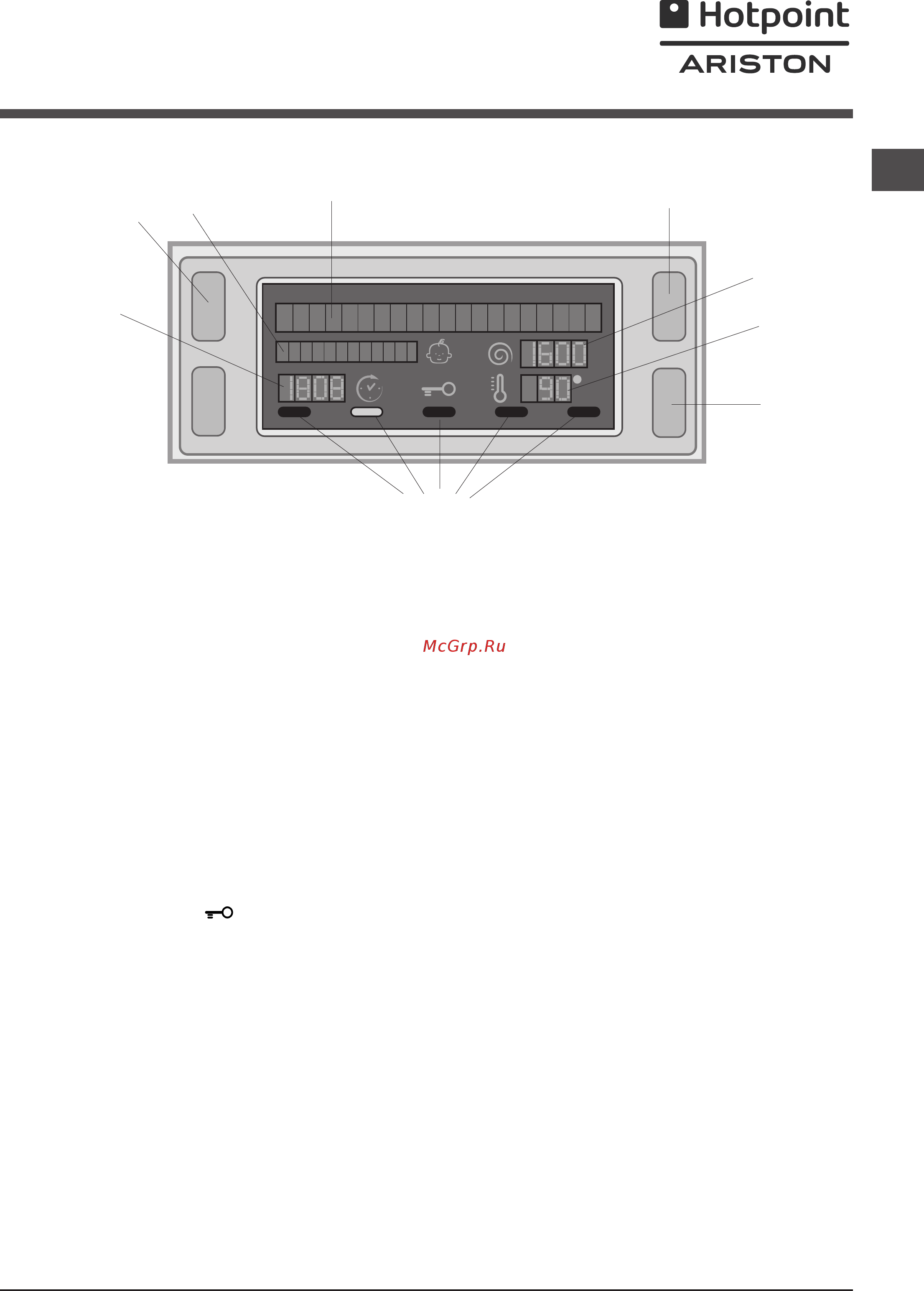 Hotpoint-Ariston FDD 9640 B EU [43/84] Дисплей