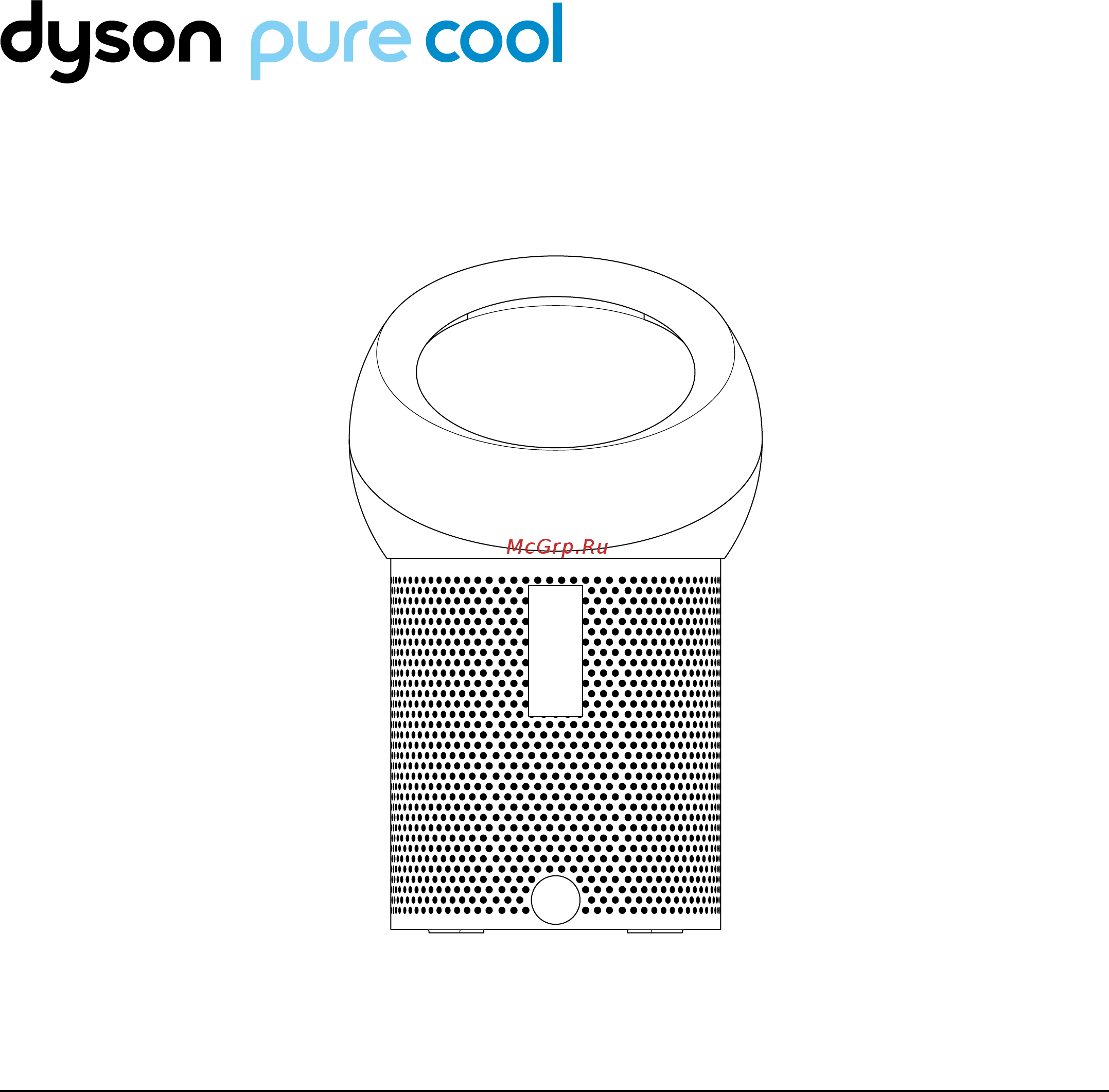 Dyson BP01 Pure Cool Me Black Инструкция по эксплуатации онлайн
