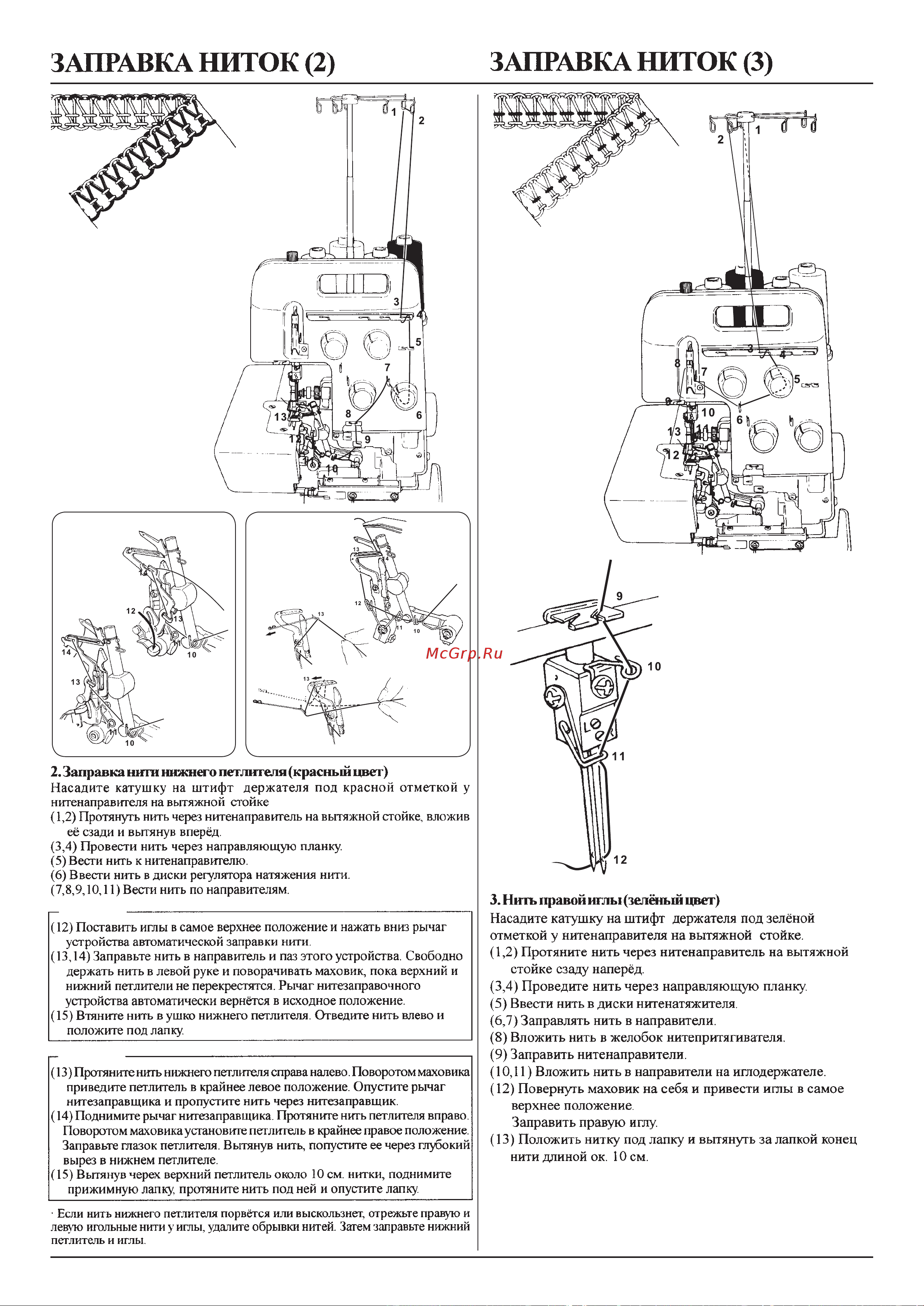 Juki MO-54eN Majestic Руководство по эксплуатации онлайн [12/20] 605016
