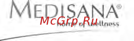 Medisana FS 885 Инструкция по эксплуатации онлайн [4/10] 570844