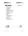 Einhell TE-AG 125/750 Kit (4430885) Инструкция по эксплуатации