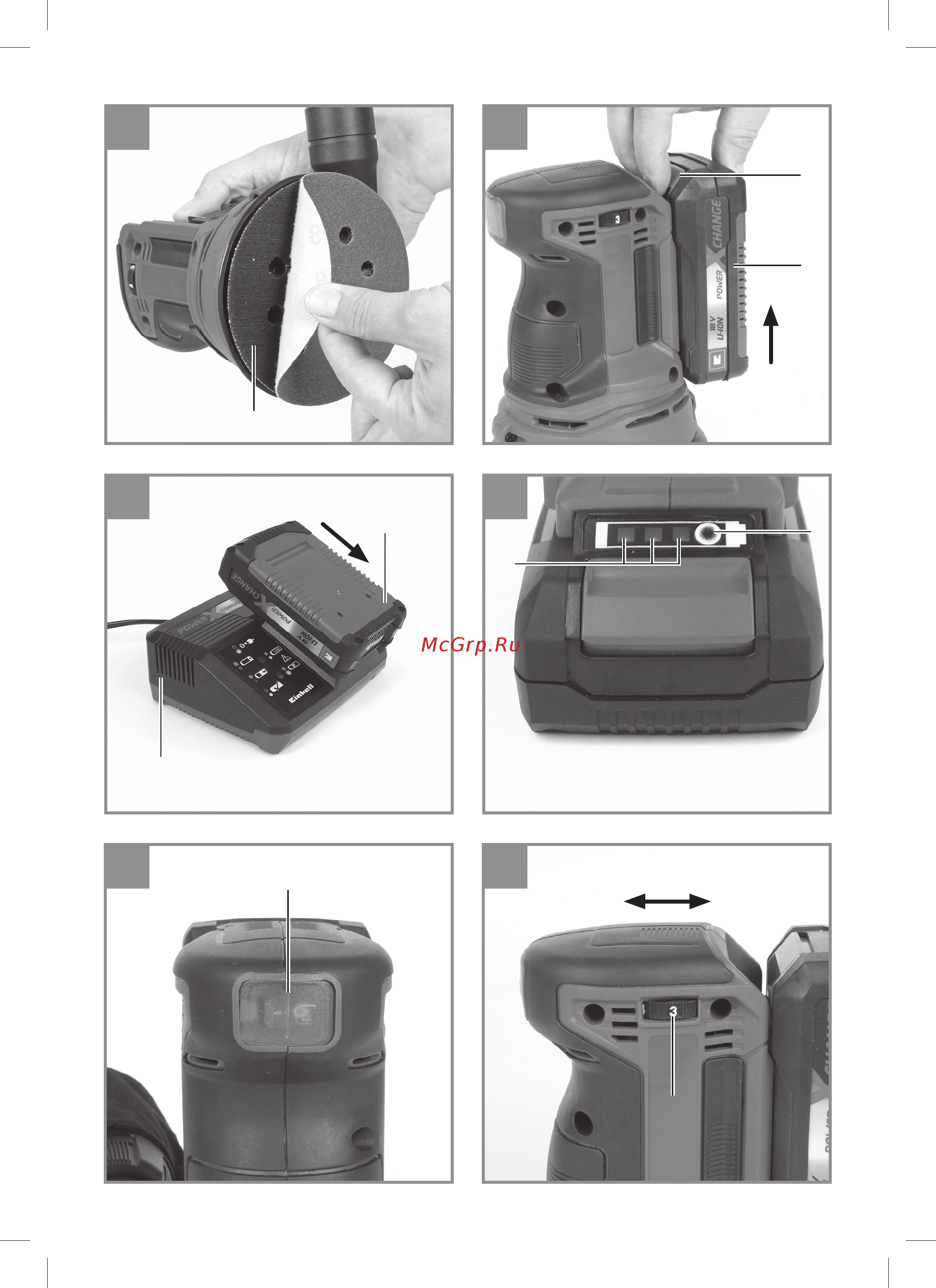 Einhell PXC TE-RS 18 Li-Solo (4462010) Инструкция по эксплуатации онлайн [3/46] 570943