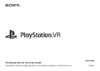 PlayStation VR с камерой и 5 играми Инструкция по эксплуатации