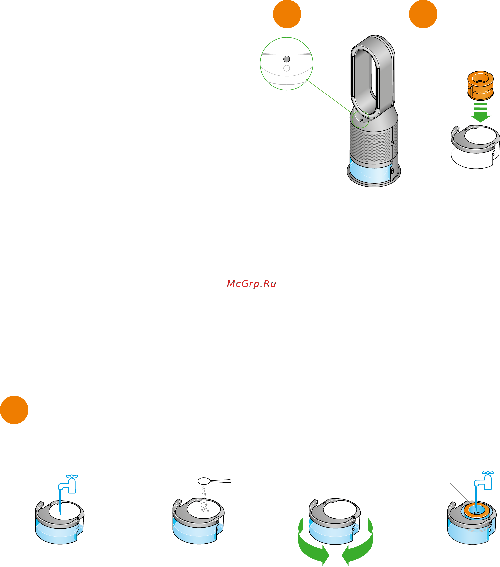 Dyson Pure Humidify + Cool PH01 [8/11] Глубокая очистка устройства