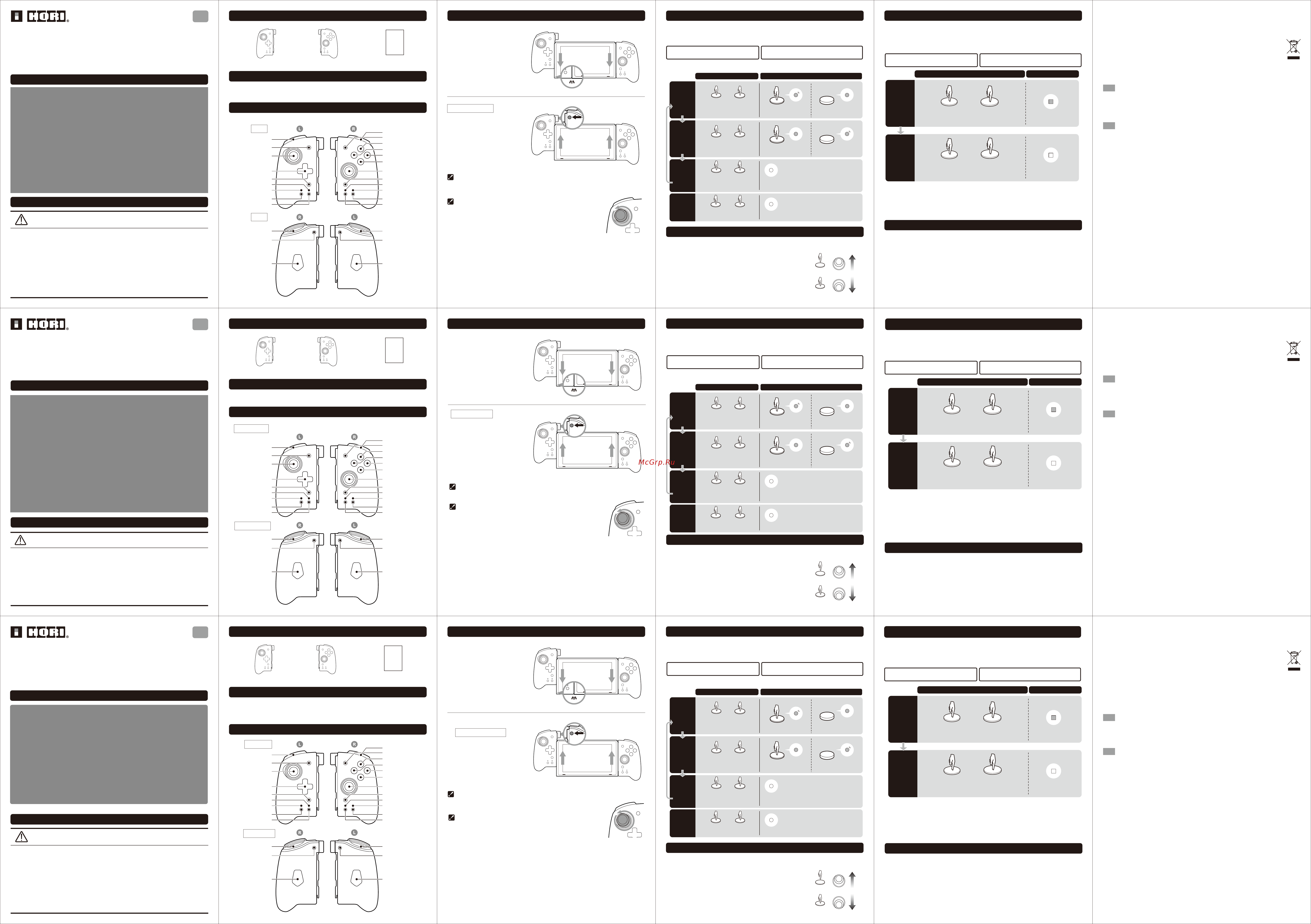 Hori 2шт Split Pad Pro (NSW-182U) [2/2] Opneem knop