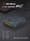 AVerMedia Live Gamer Bolt (GC555) Инструкция по эксплуатации
