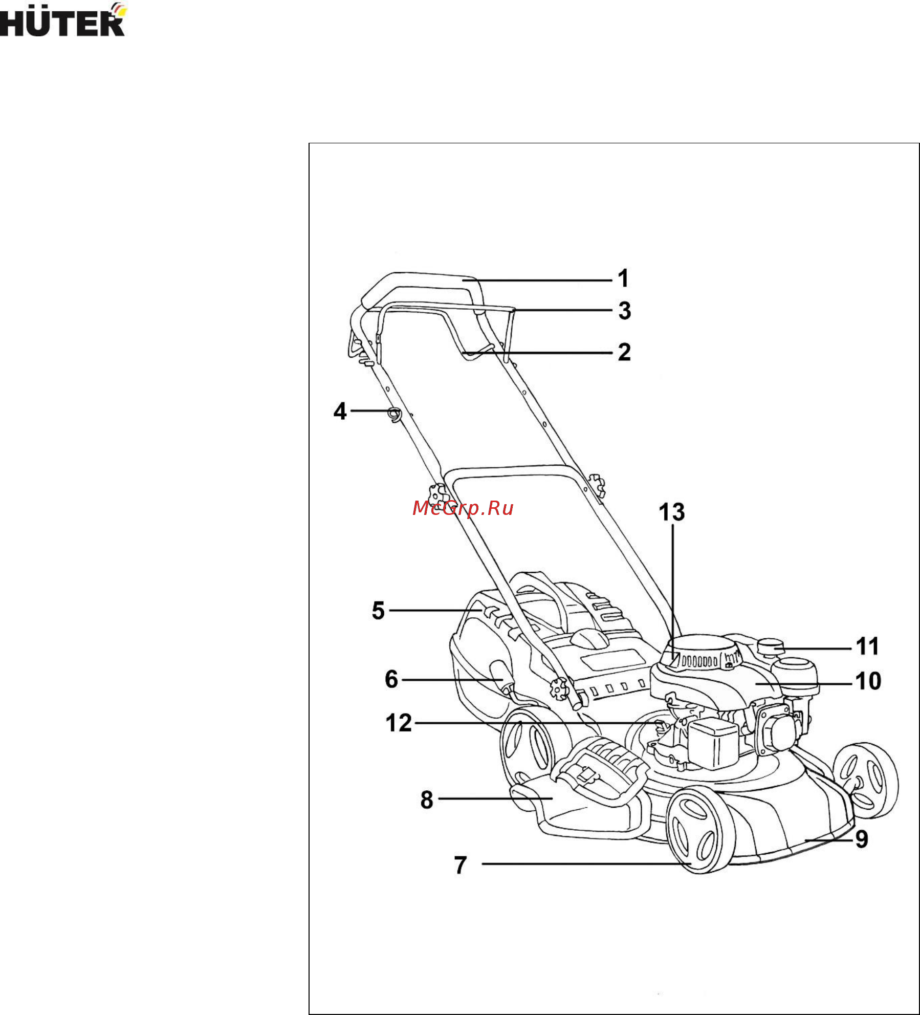 Huter GLM-3.5T (70/3/4) Инструкция по эксплуатации онлайн [8/24] 571878
