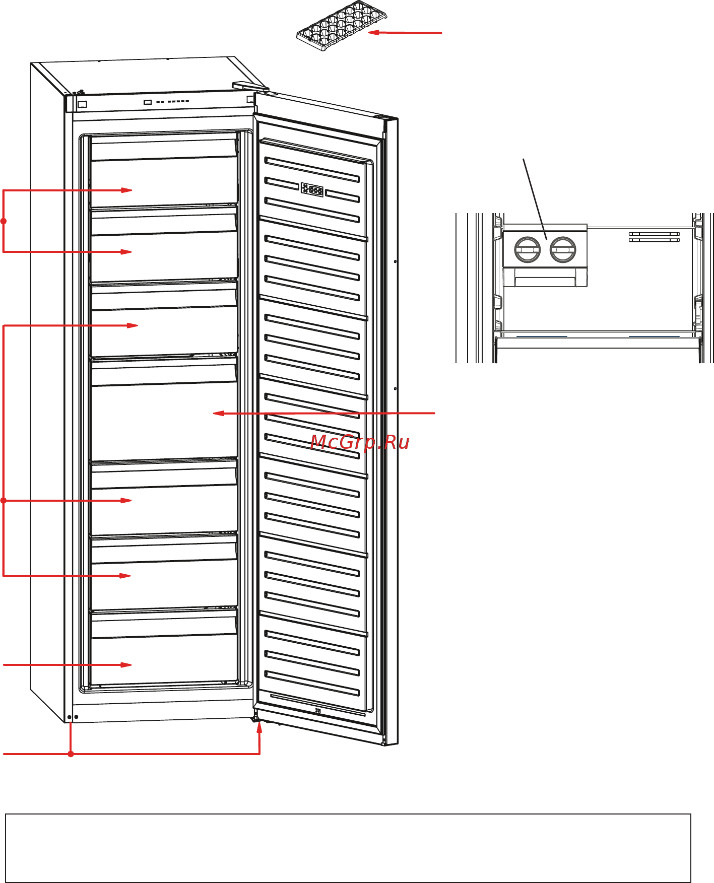 Scandilux FN 711 E12 W [25/35] Детали и камеры устройства