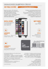 Interstep для iPhone 6/6s 3D Full Cover 0,3мм Black Инструкция по эксплуатации