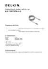 Belkin RJ-45(LAN) папа/папа 2м (A3L793BT02M-H-S) Инструкция по эксплуатации