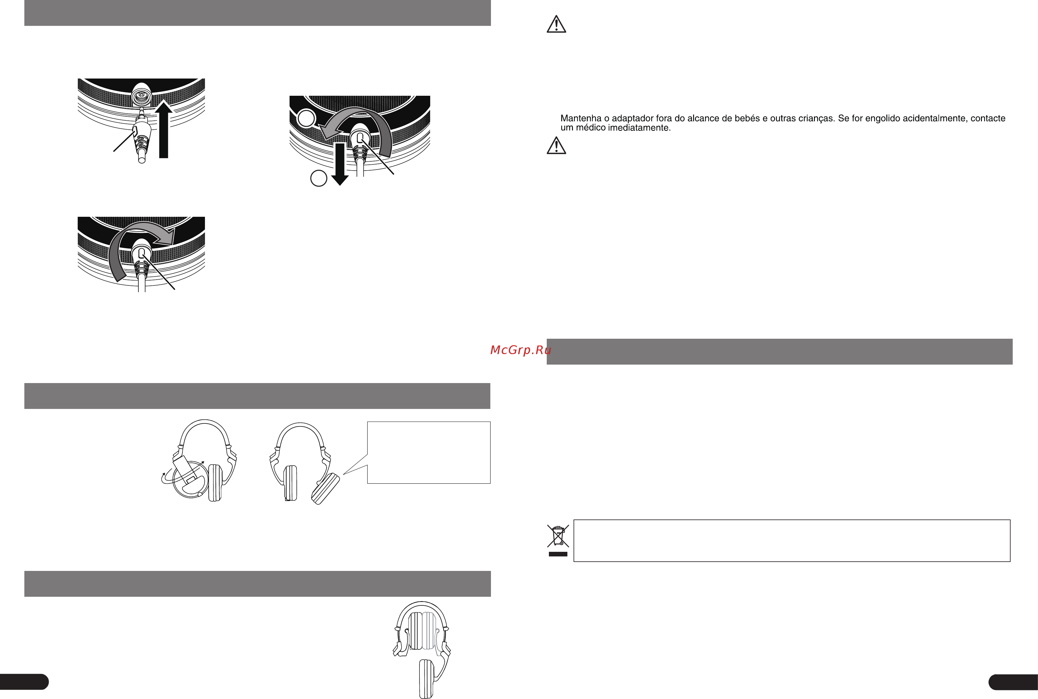 Pioneer HDJ-X7-K [10/16] Dobráveis