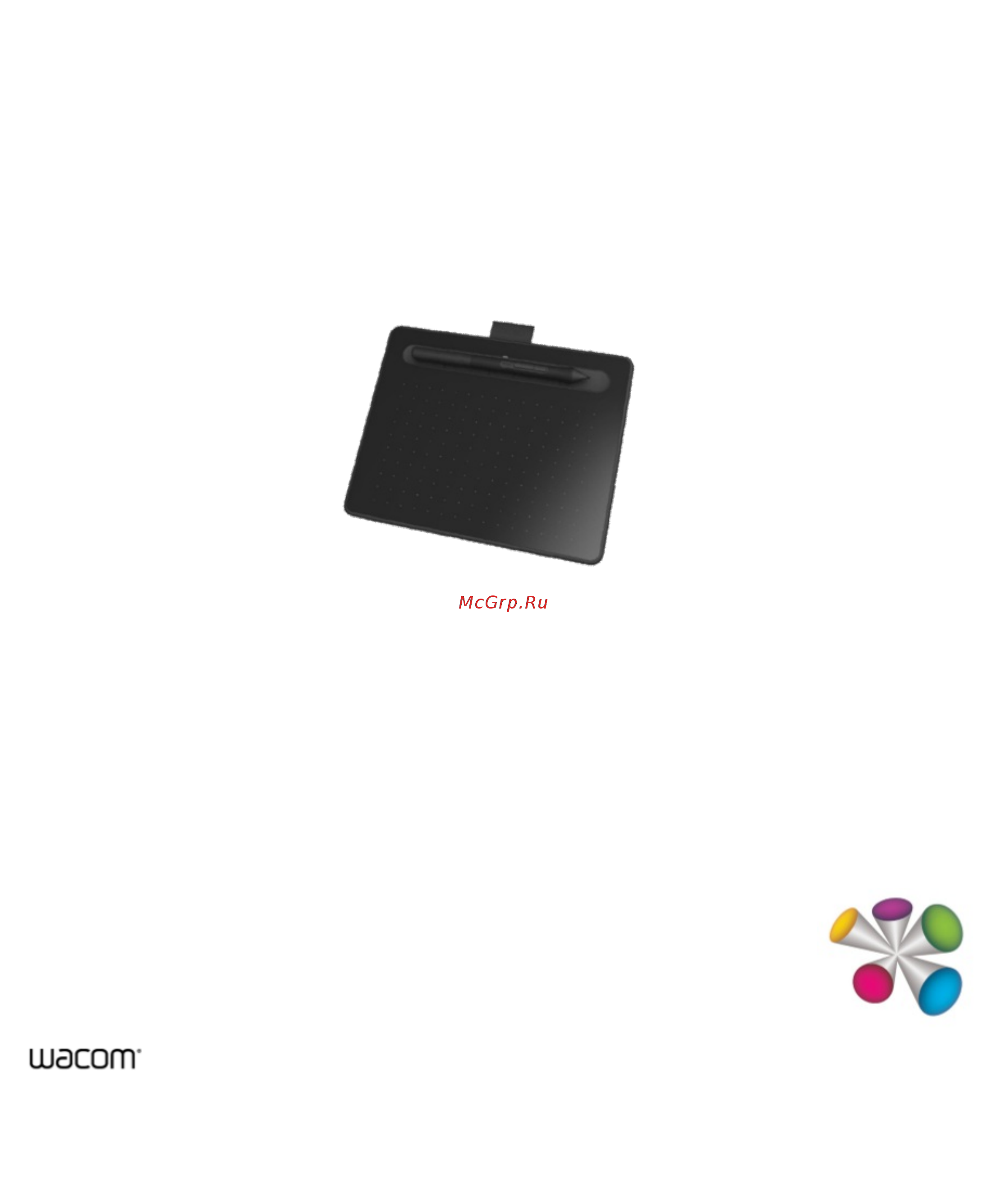 Wacom Intuos M Bluetooth Black (CTL-6100WLK-N) Инструкция по эксплуатации онлайн