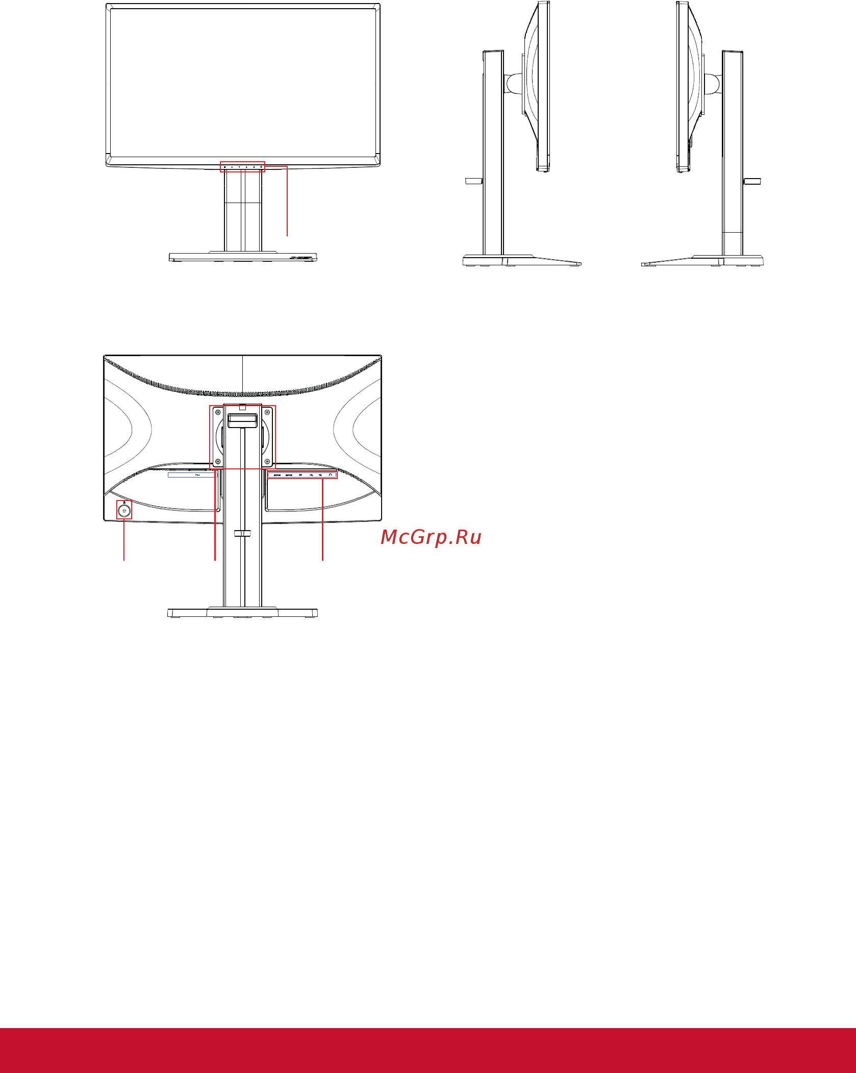 Viewsonic XG2530 [10/73] 2 внешний вид монитора