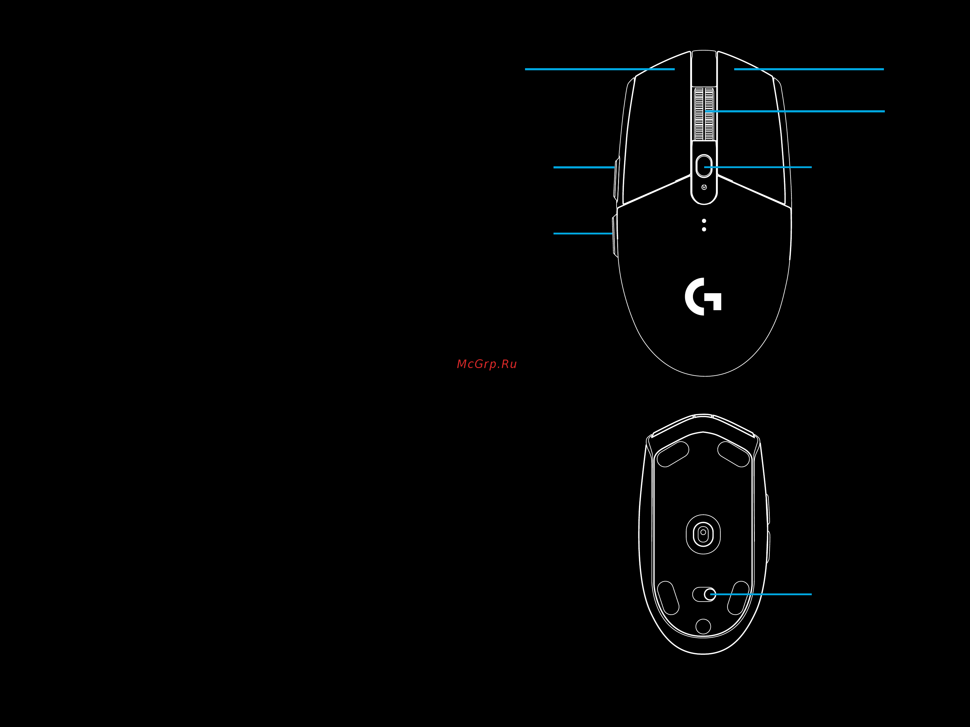 Logitech Wireless G305 (910-005291) [6/8] Полностью программируемых кнопок