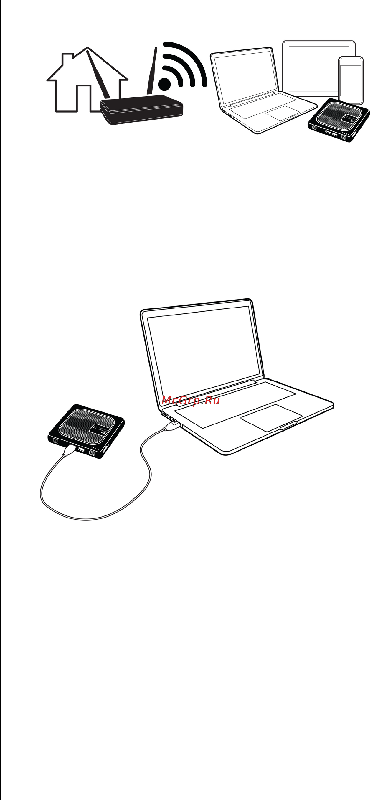 Wd My Passport WL 500GB ( [25/73] Прямое беспроводное подключение