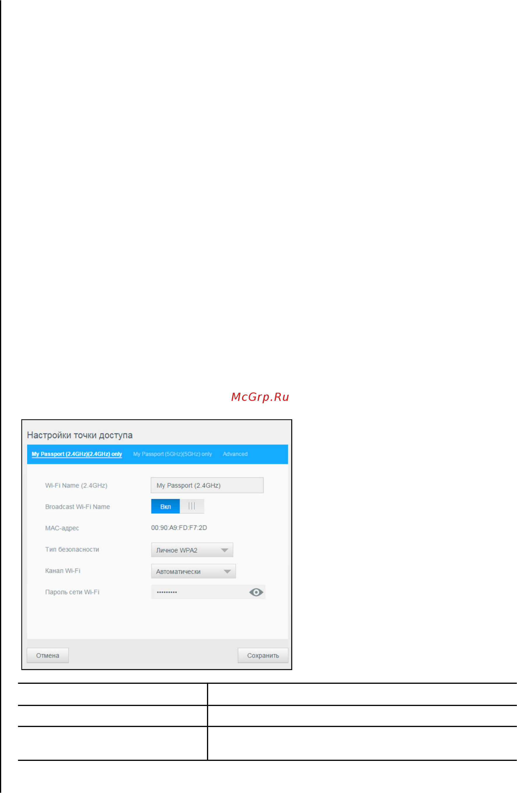 Wd My Passport WL 500GB ( [31/73] Настройки точки доступа