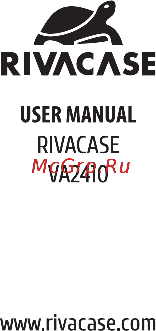 RIVACASE VA2410 Black 10000mAh Инструкция по эксплуатации онлайн