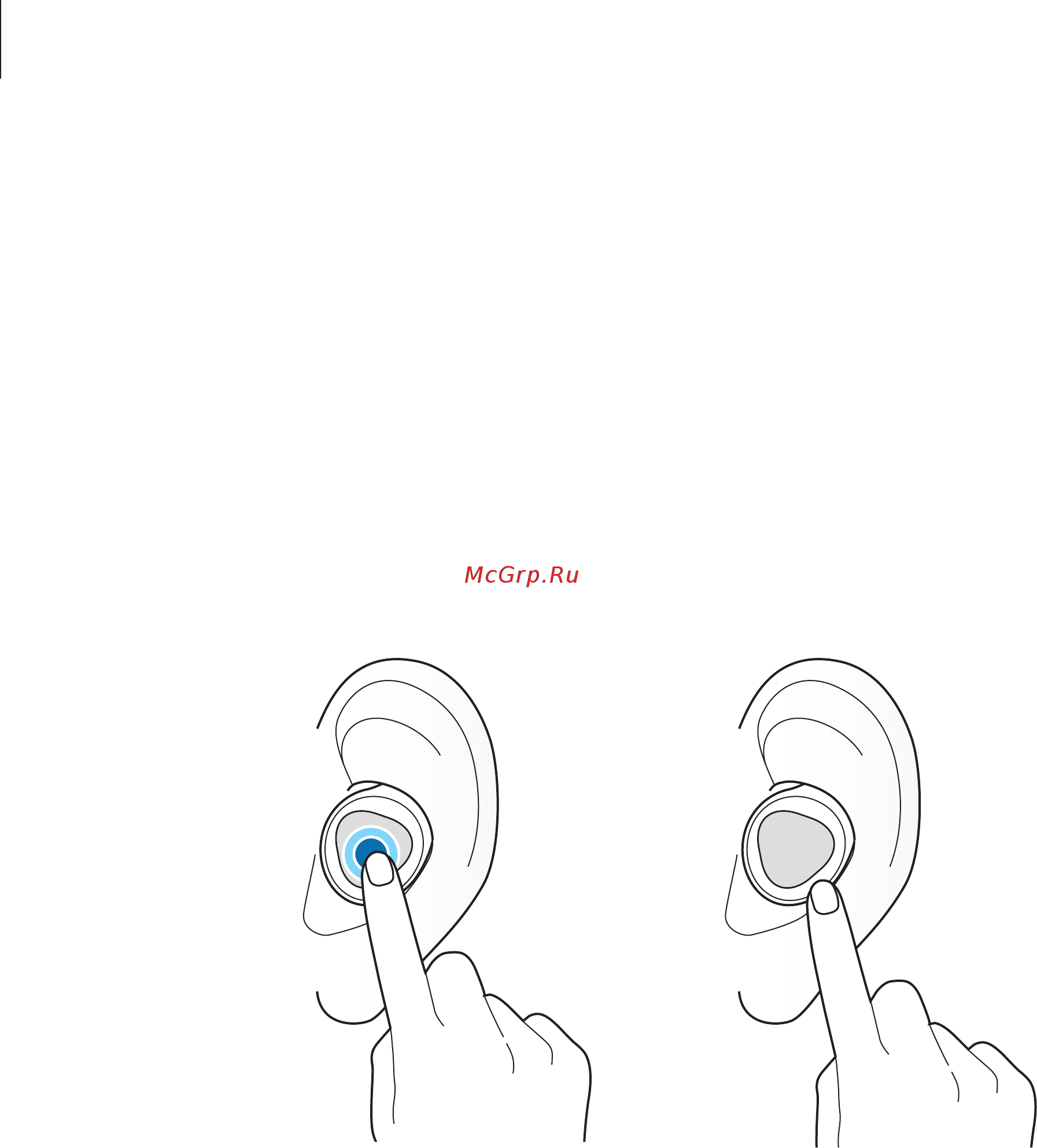 Samsung Galaxy Buds Silver (SM-R170) [33/46] Включение режима быстрый звуковой фон