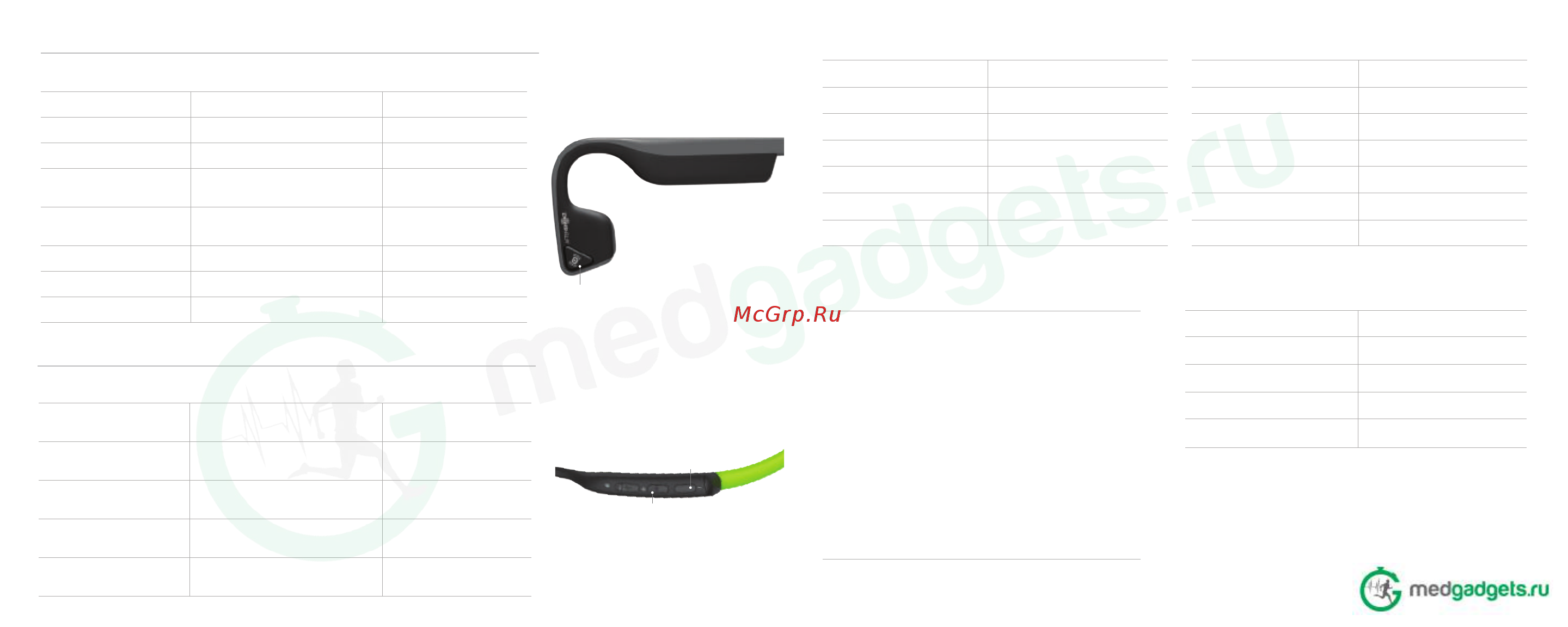Aftershokz Trekz Titanium Black (AS600BK) [3/5] Громкость кнопка питания b громкость c
