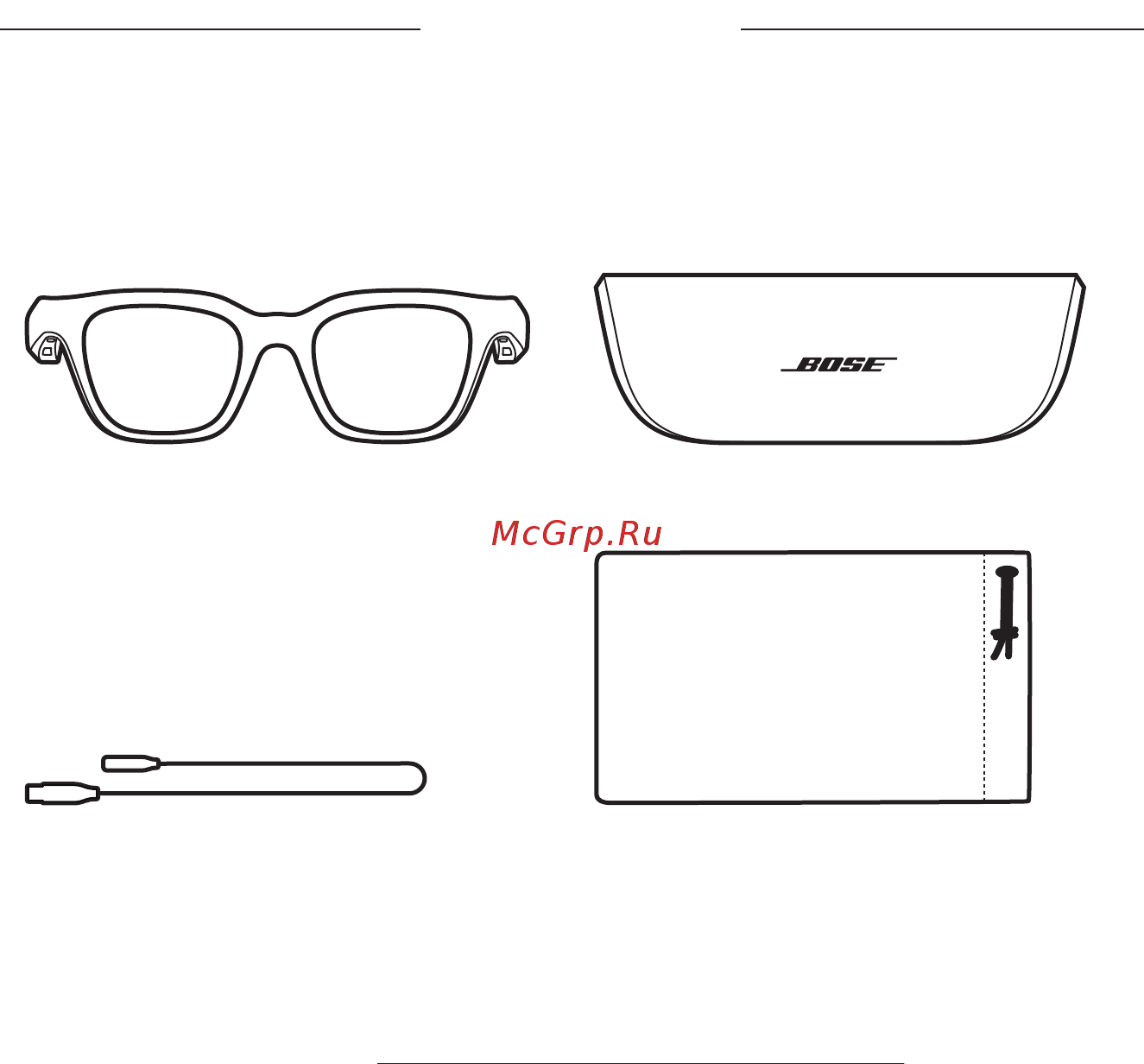 Bose Frames Rondo [8/26] Комплектация