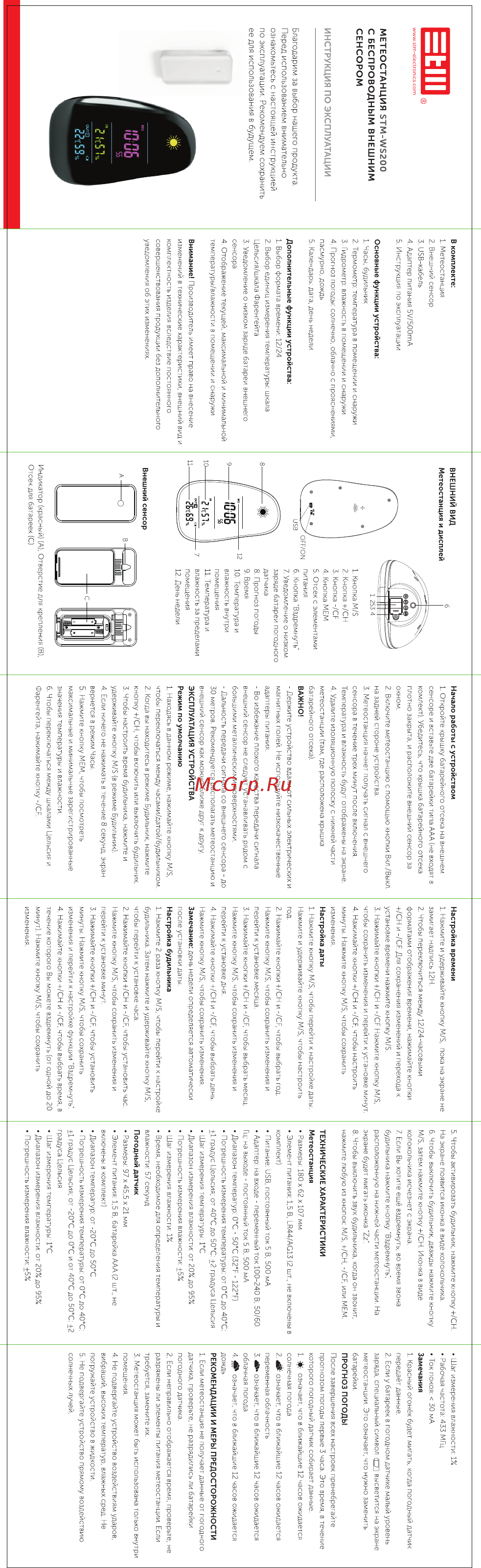 Stm WS300 [2/4] Ее для использования в будущем