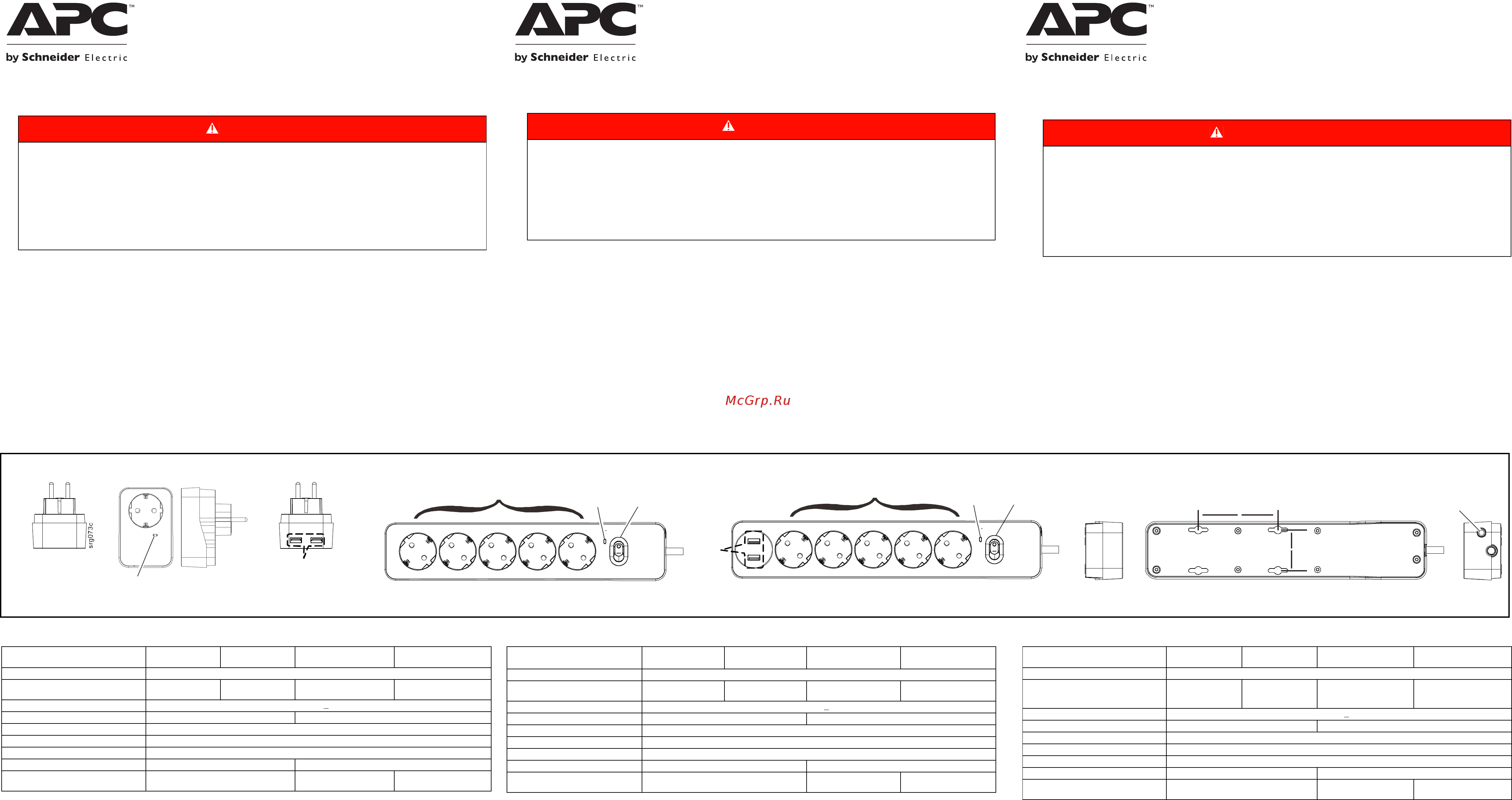 APC PME5B-RS Инструкция по эксплуатации онлайн