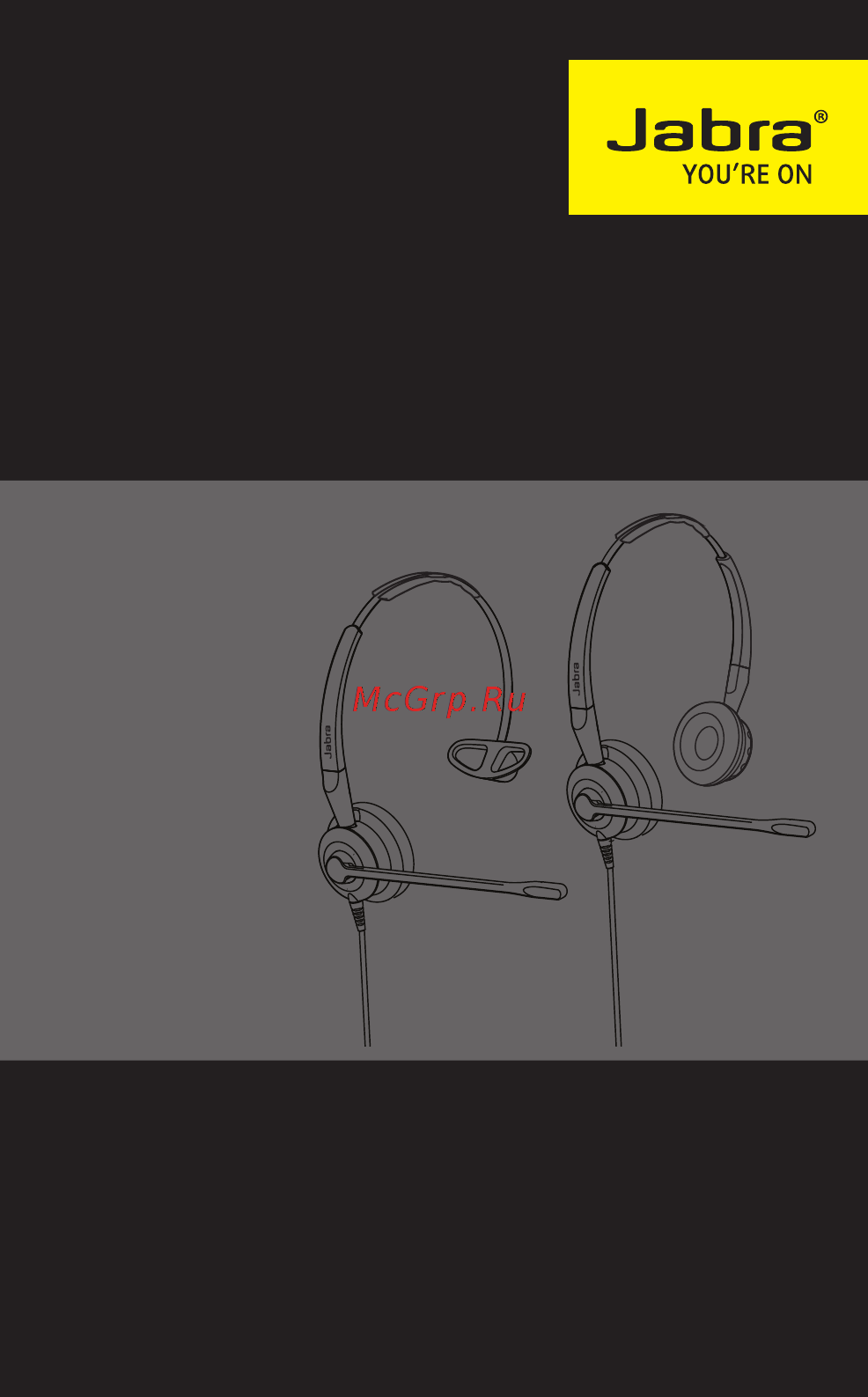 Jabra BIZ 2400 II Duo USB Инструкция по эксплуатации онлайн