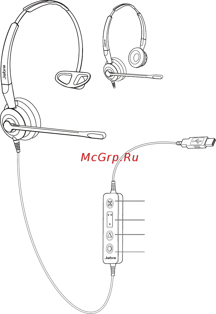 Jabra BIZ 2400 II Duo USB [12/18] Использование