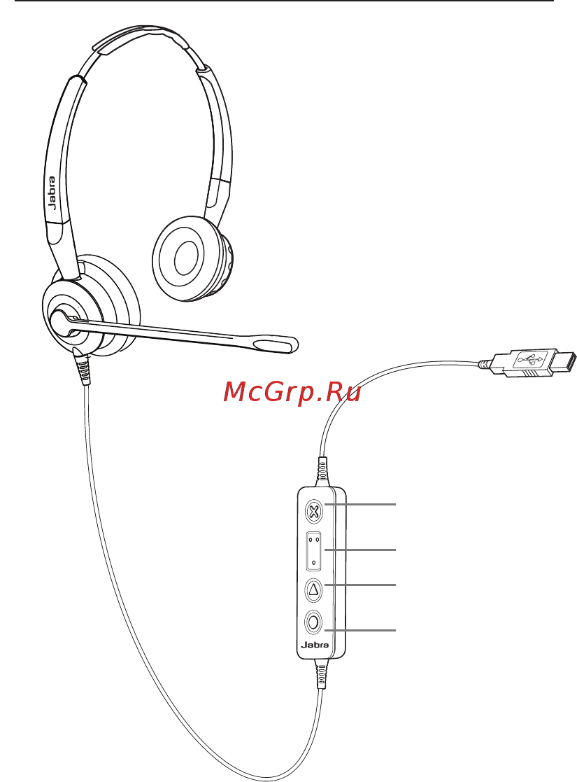 Jabra BIZ 2400 II Duo USB [6/18] Русский