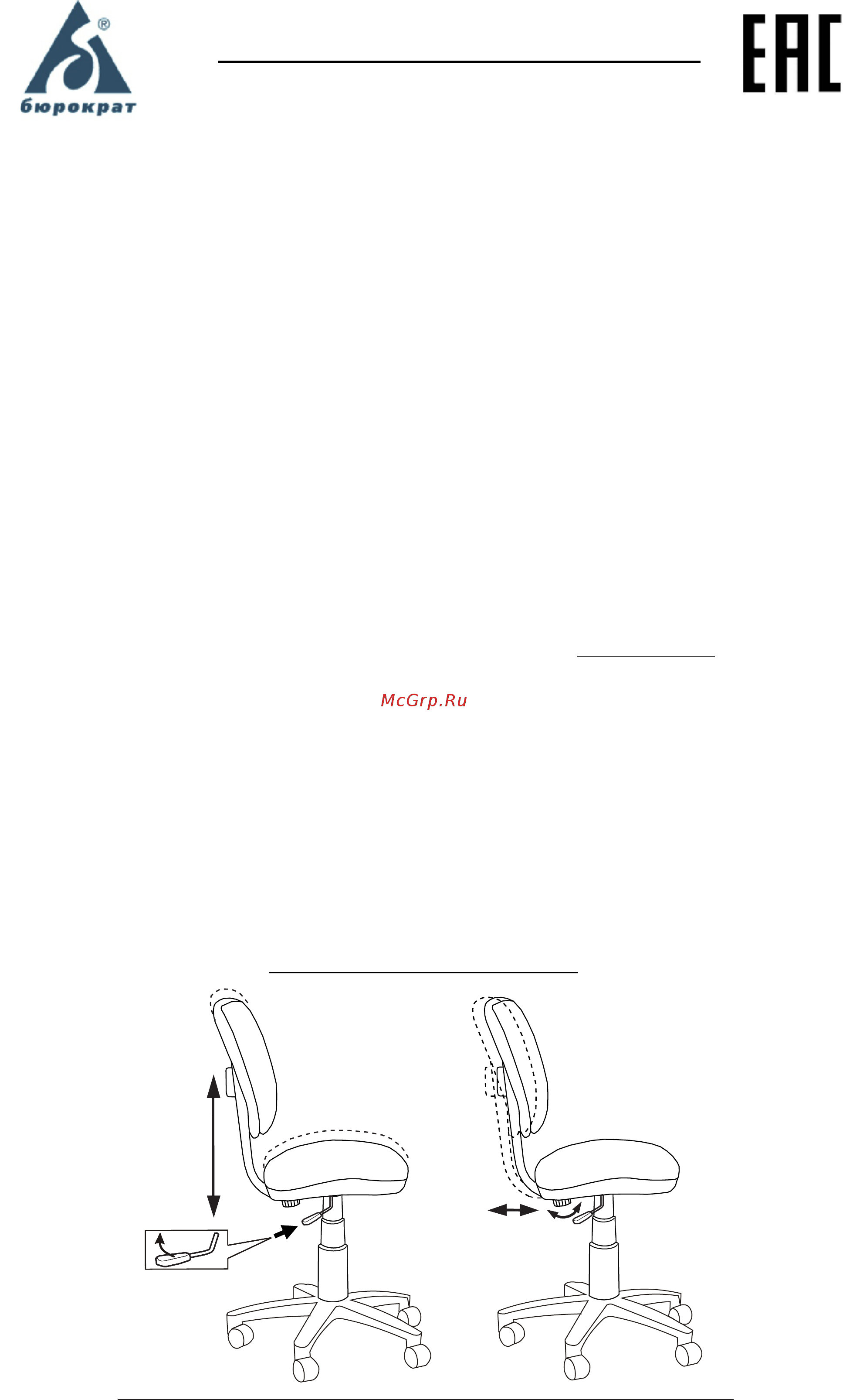 Бюрократ CH-204NX/PENCIL-BL [2/2] И н с т р у к ц и я п о э к с п л у а т а ц и и