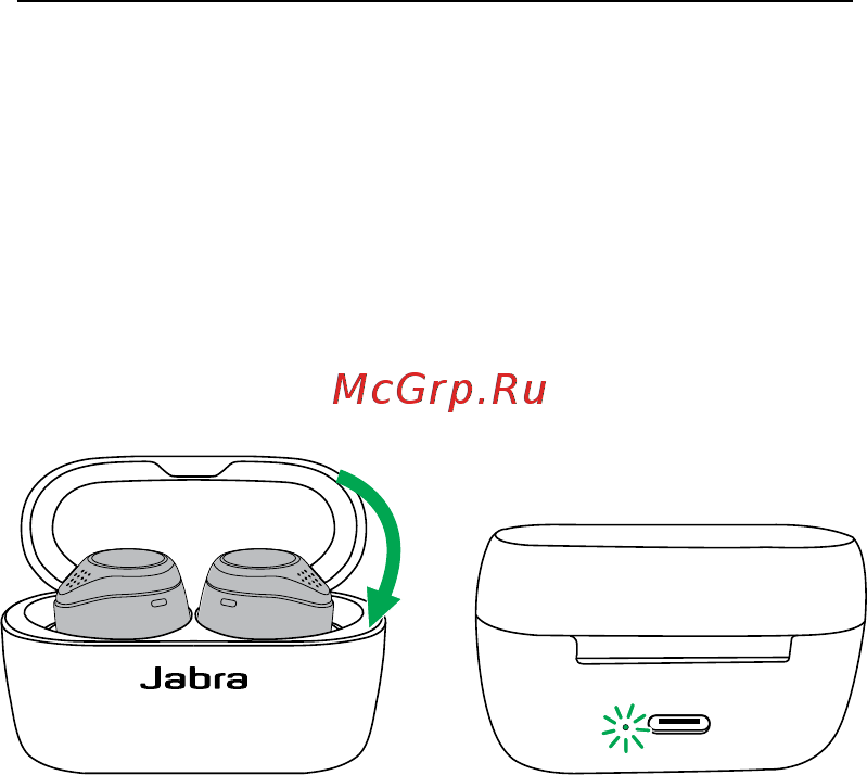 Jabra Elite 75T Bluetooth Black (100-99090001-60) [10/27] Способ зарядки