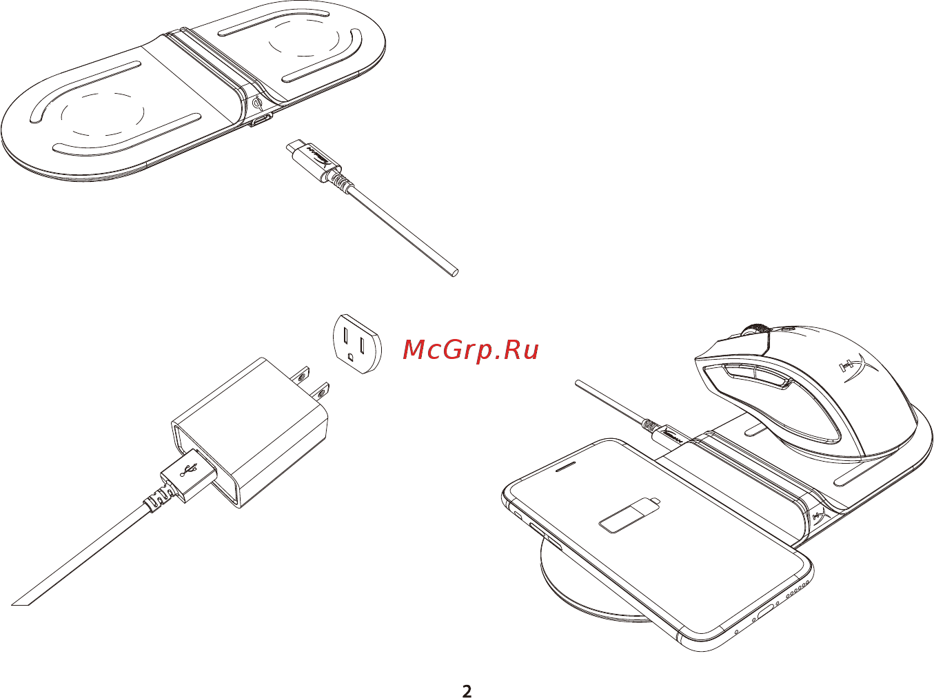 HyperX ChargePlay Base Qi (HX-CPBS-C) [2/8] Installation