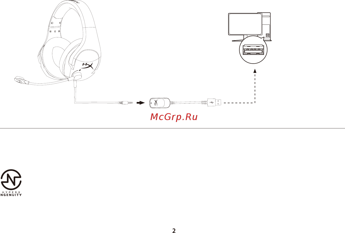 HyperX Cloud Stinger Core 7.1 (HHSS1C-AA-BK/G) [2/12] Hyperx ngenuity software