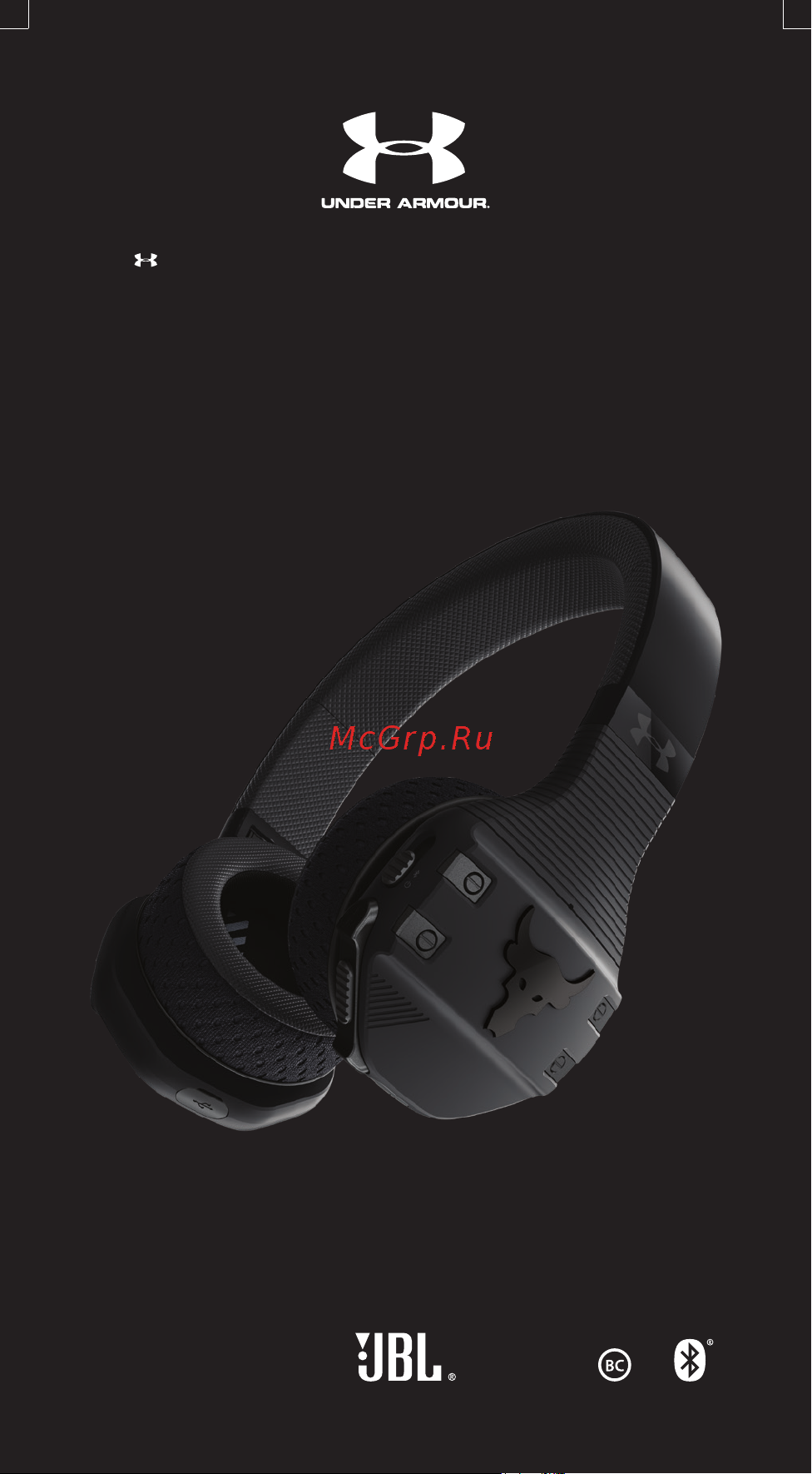 JBL Under Armour SW Train Rock Edition (UAROCKOEBTBLM) Инструкция по эксплуатации онлайн