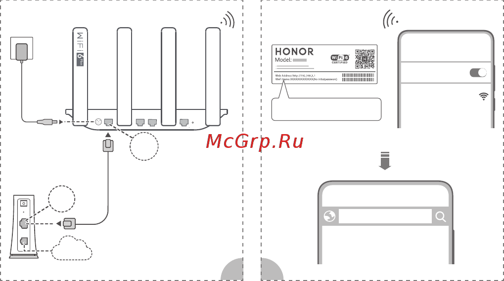 Honor Router 3 White (XD20) [3/44] Http 192 68