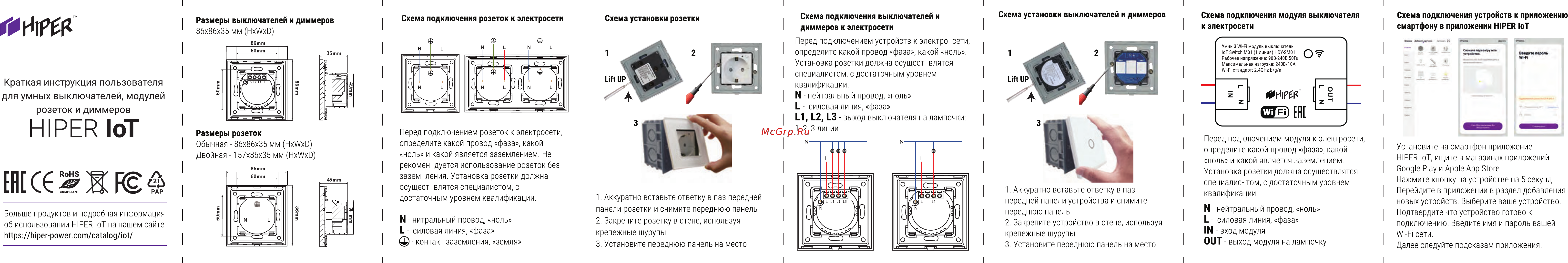 Hiper HDY-ST02G Инструкция по эксплуатации онлайн